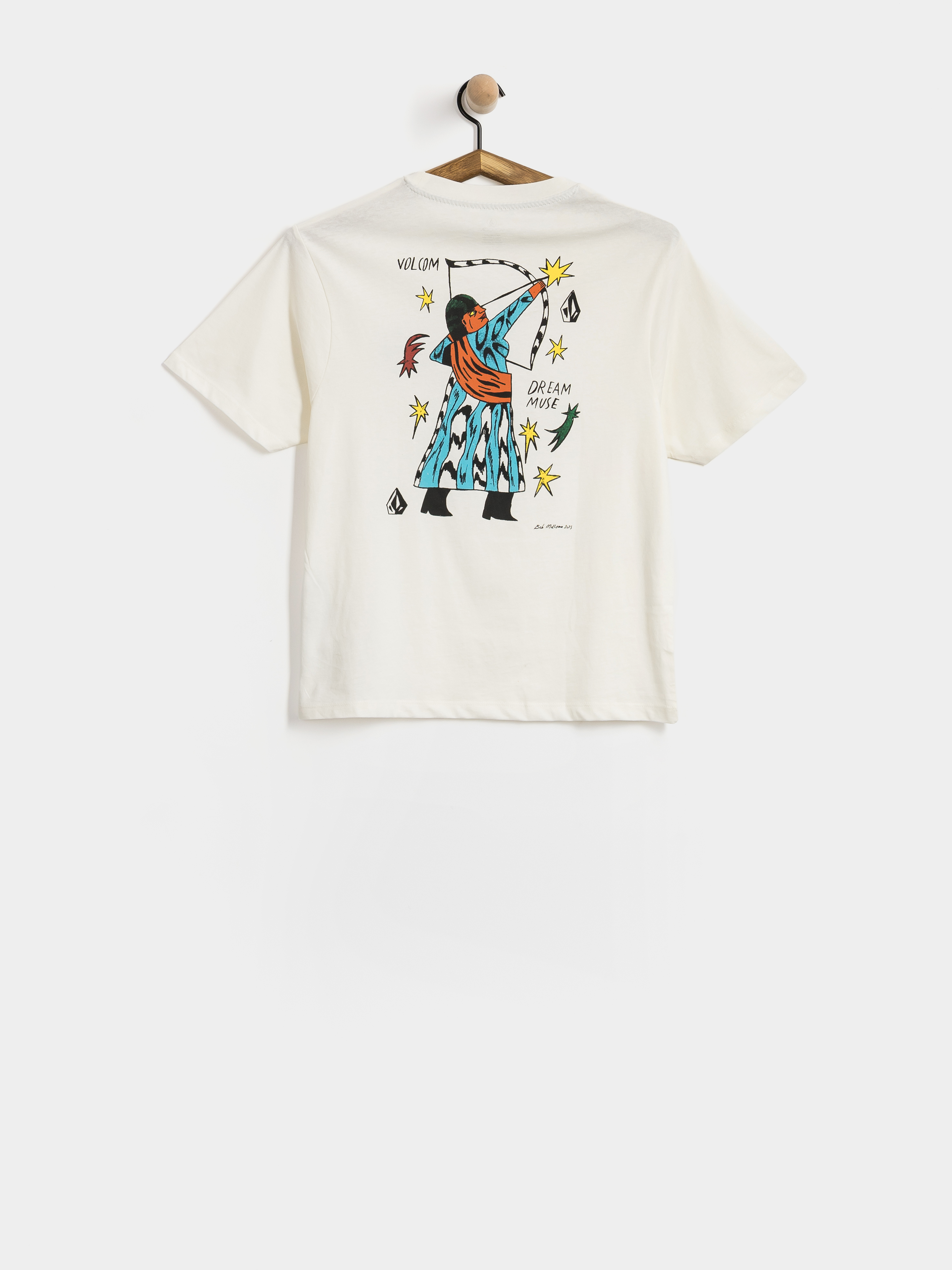 Volcom T-Shirt Radical Daze Up Wmn (off white)