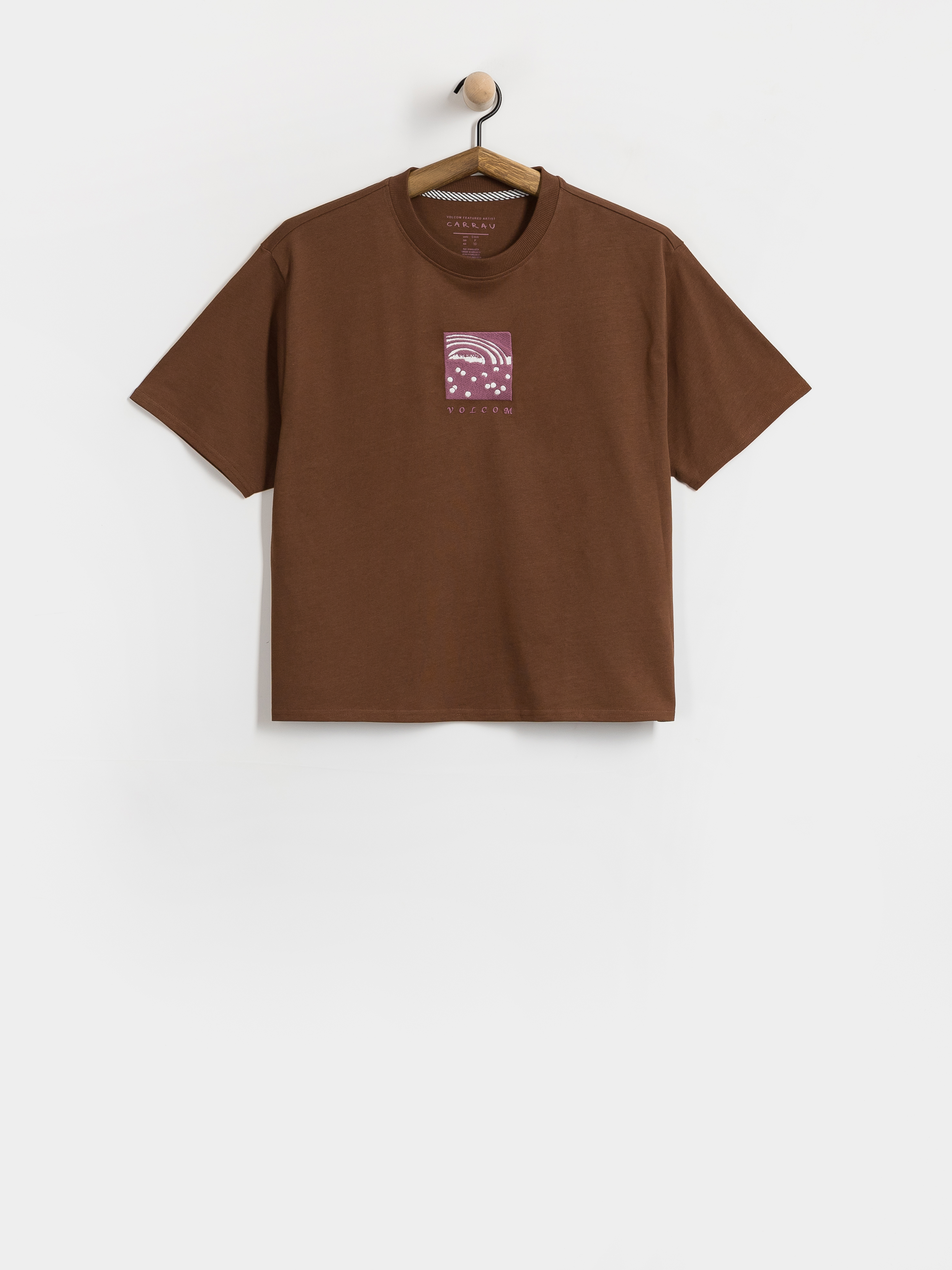 Volcom T-Shirt Fa Carrau 1 Wmn (tobacco brown)