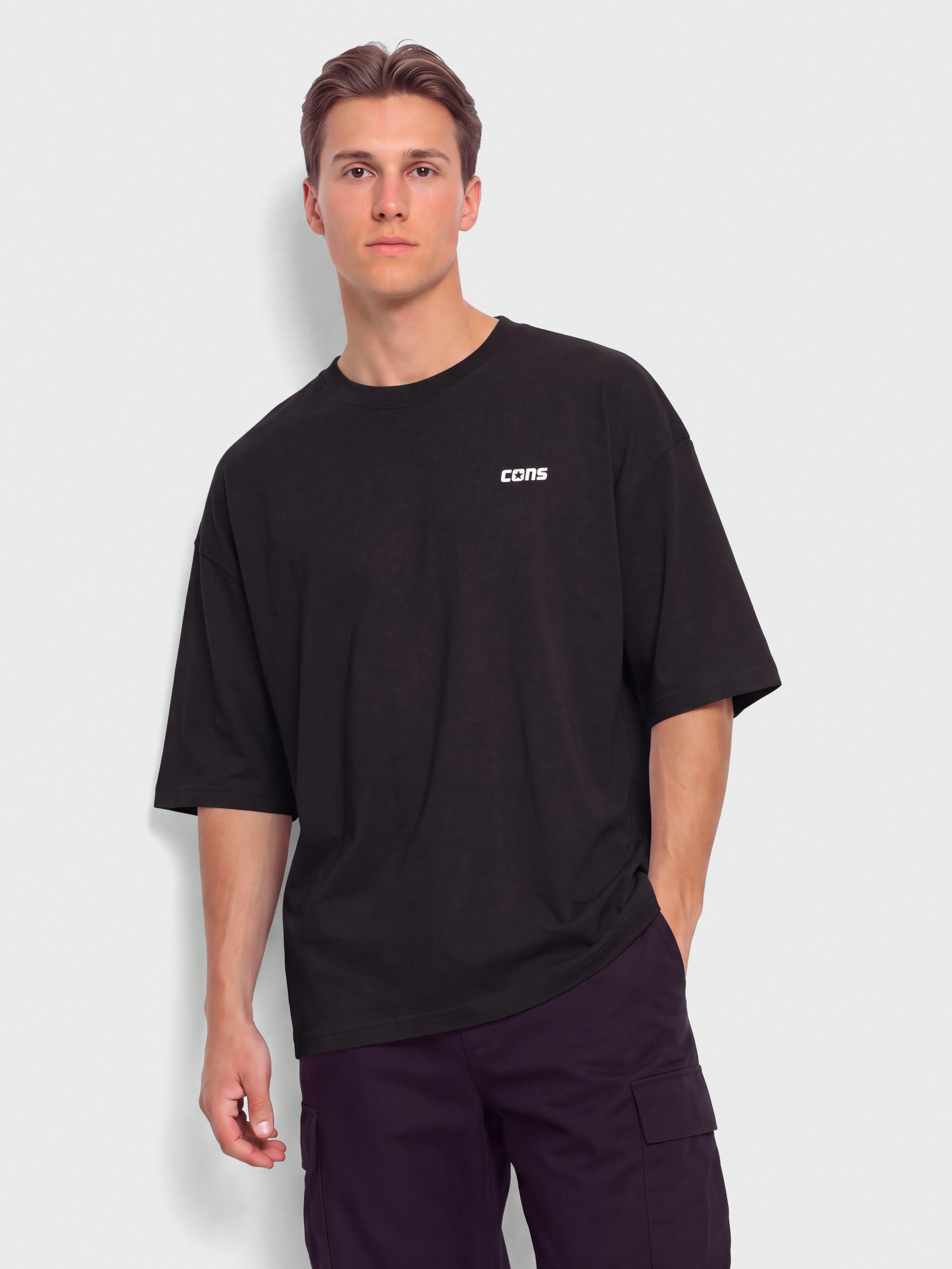 Converse Loose Fit Cons T-Shirt (converse black)