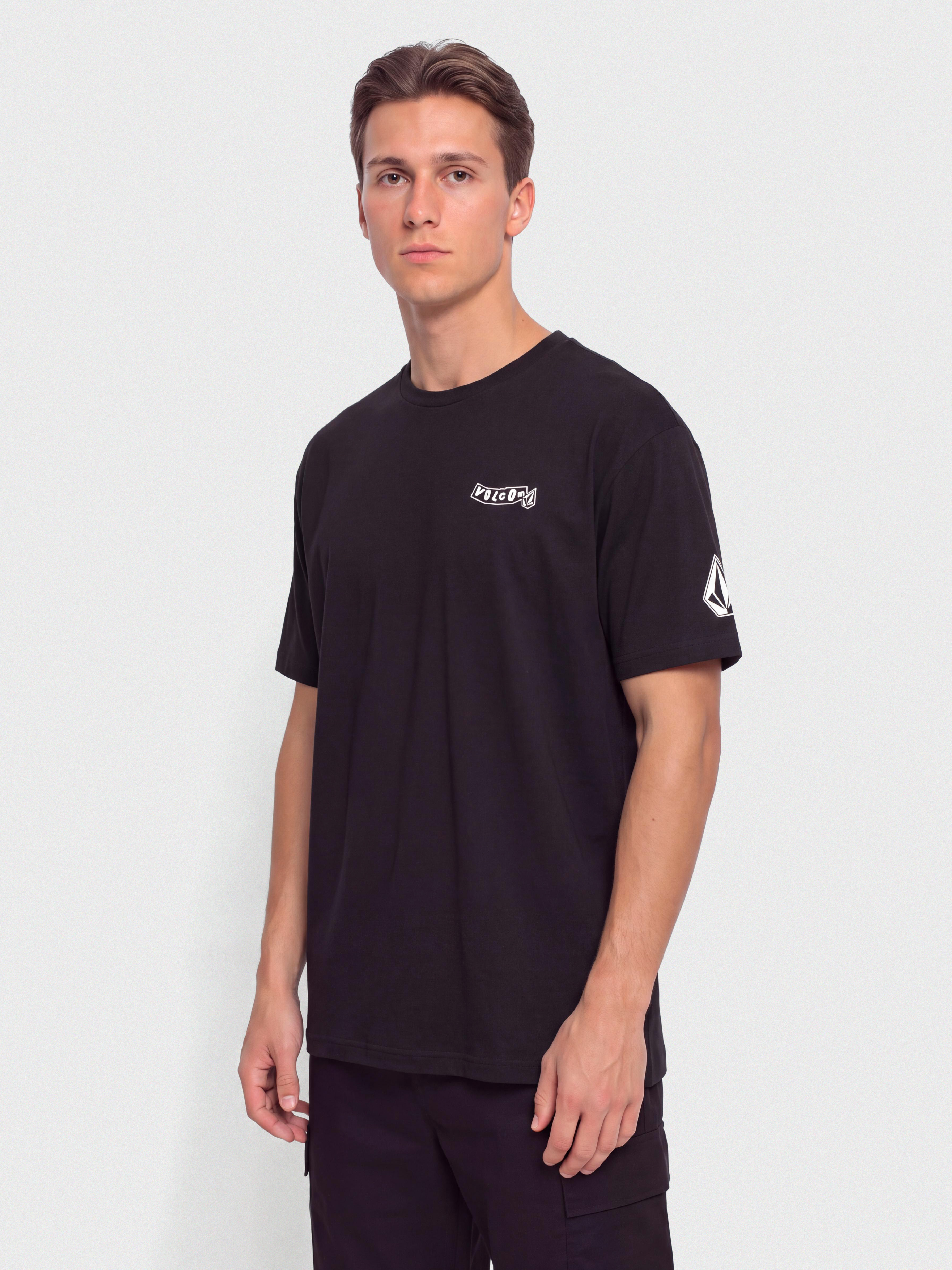 Volcom Pistol Surf Lycra T-Shirt (black)