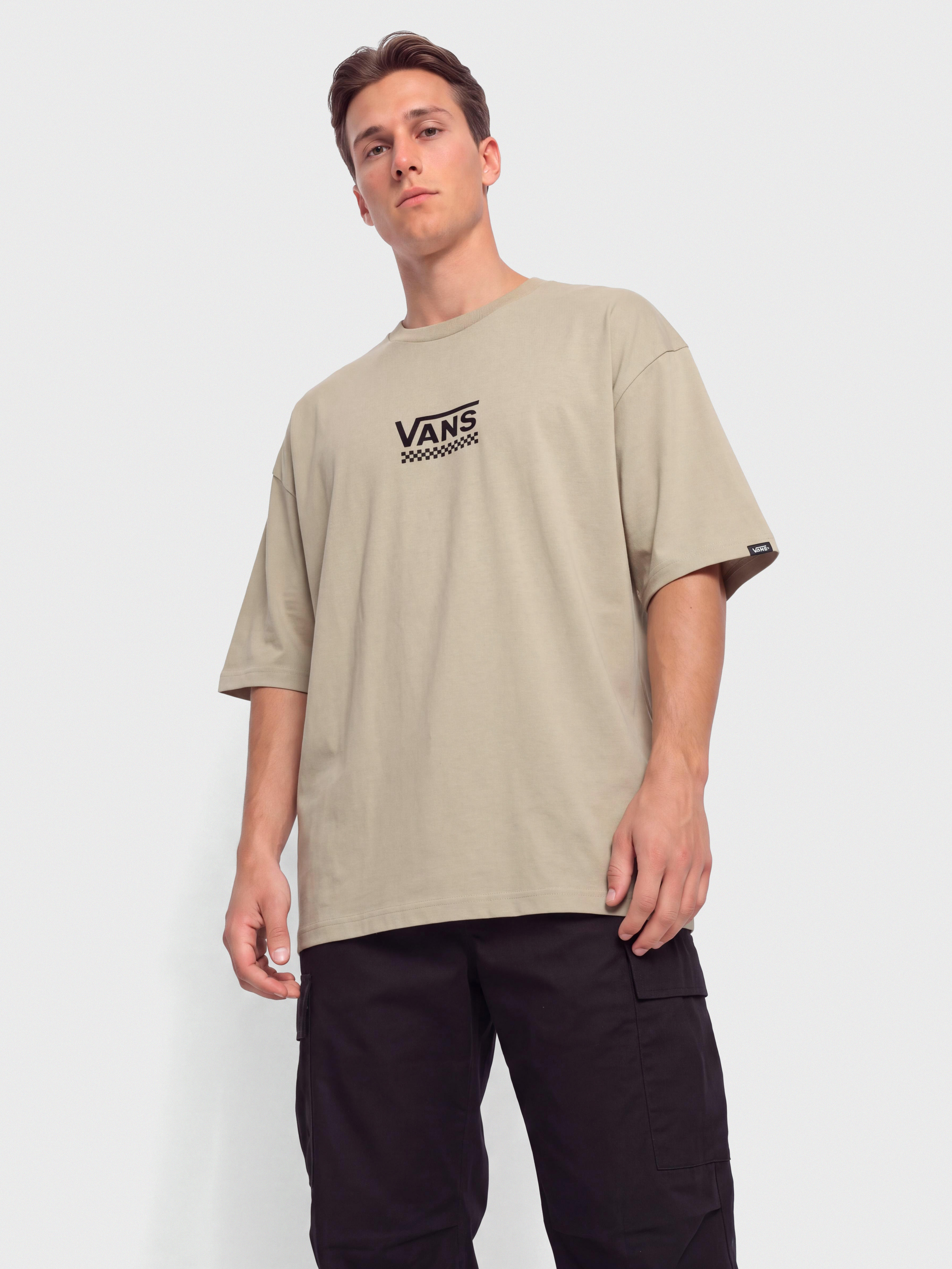 Vans V Check Loose T-Shirt (london fog)