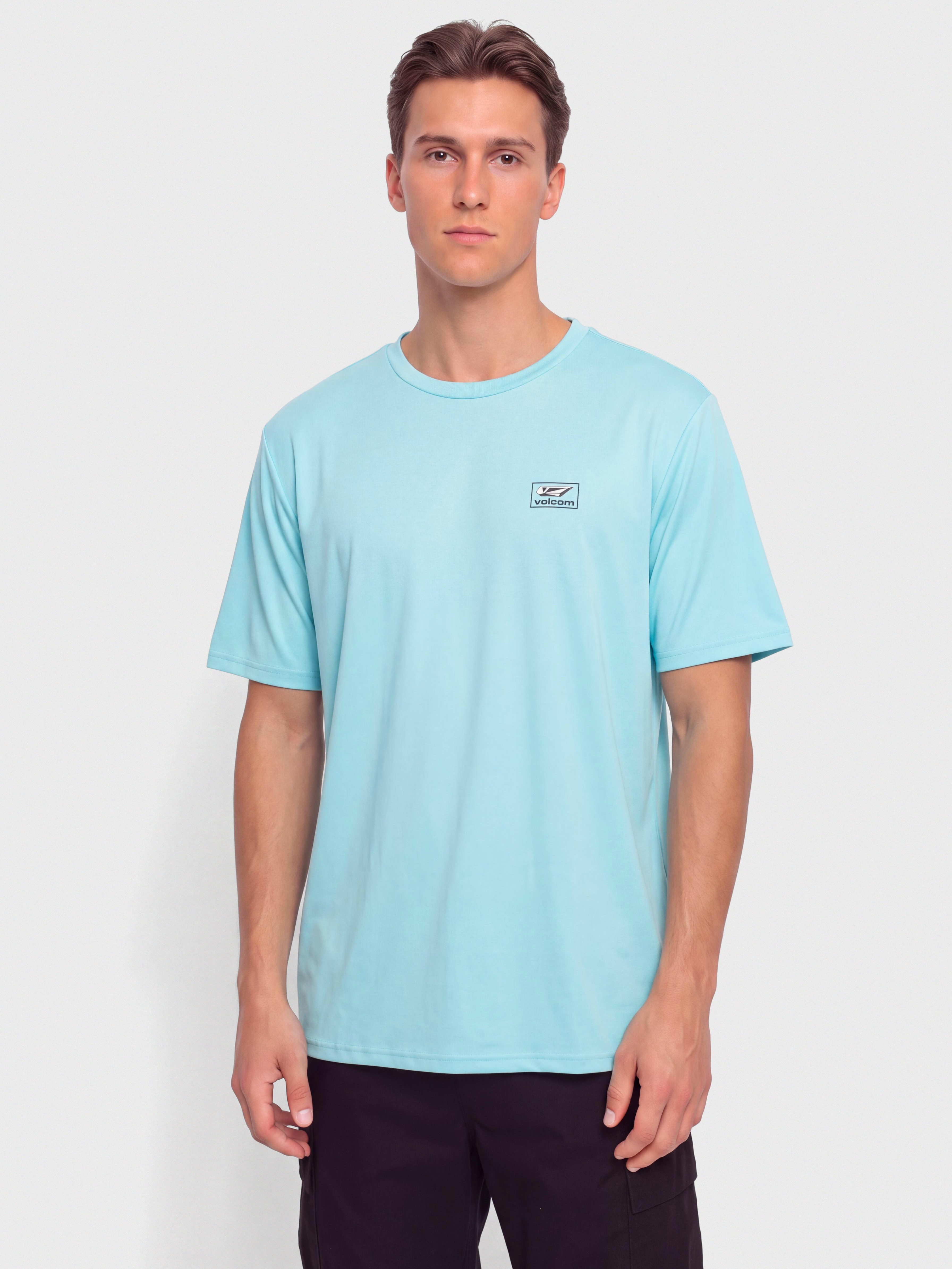 Volcom Modstone Loose Lycra T-shirt (resin blue)