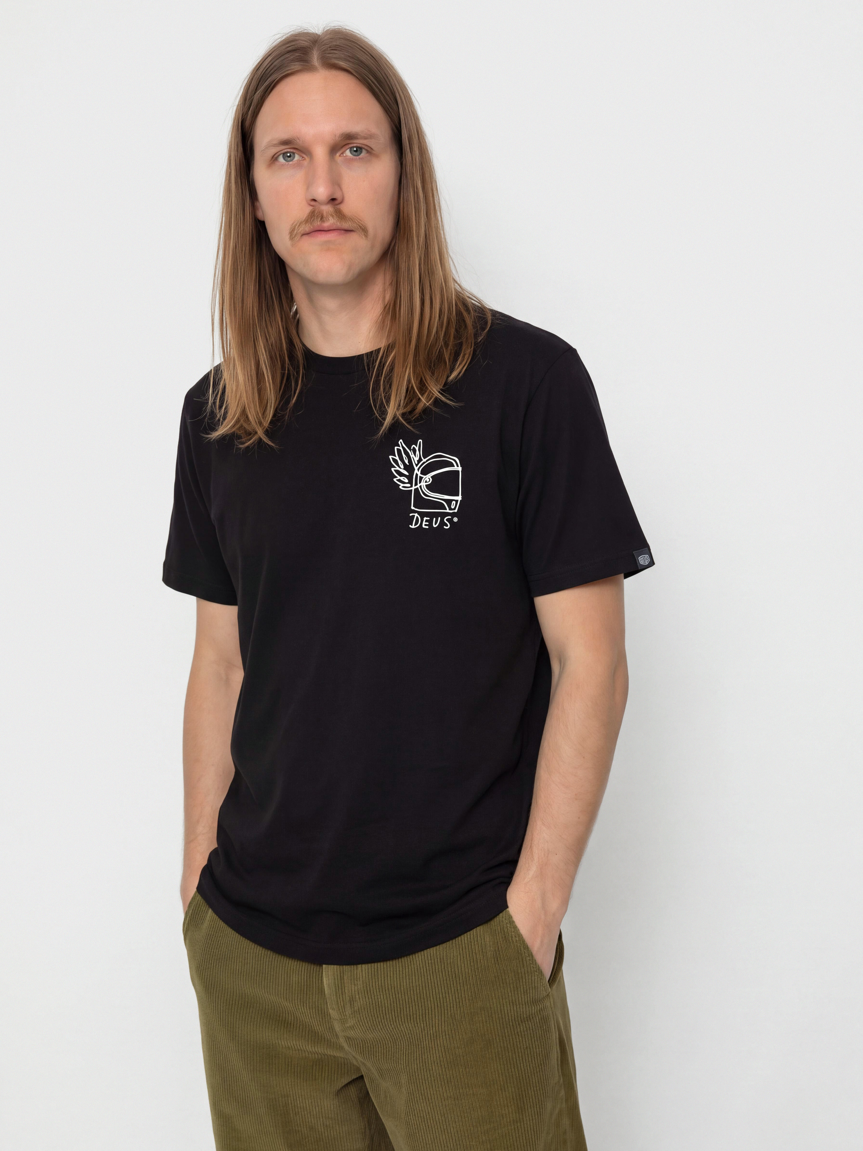 Deus Ex Machina Harajuku Helmet T-Shirt (black)