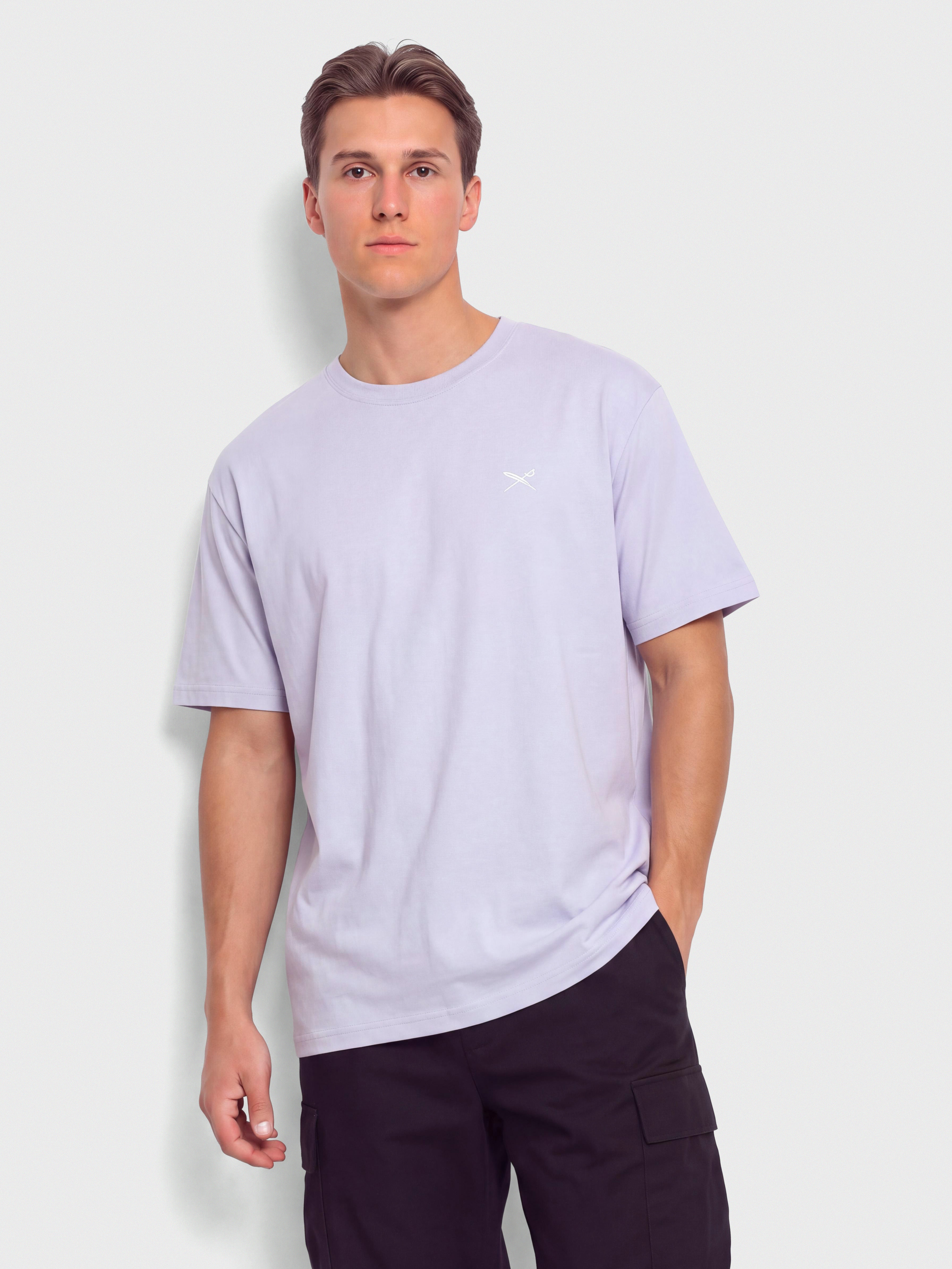 Iriedaily Mini Flag Relaxed T-Shirt (light lilac)