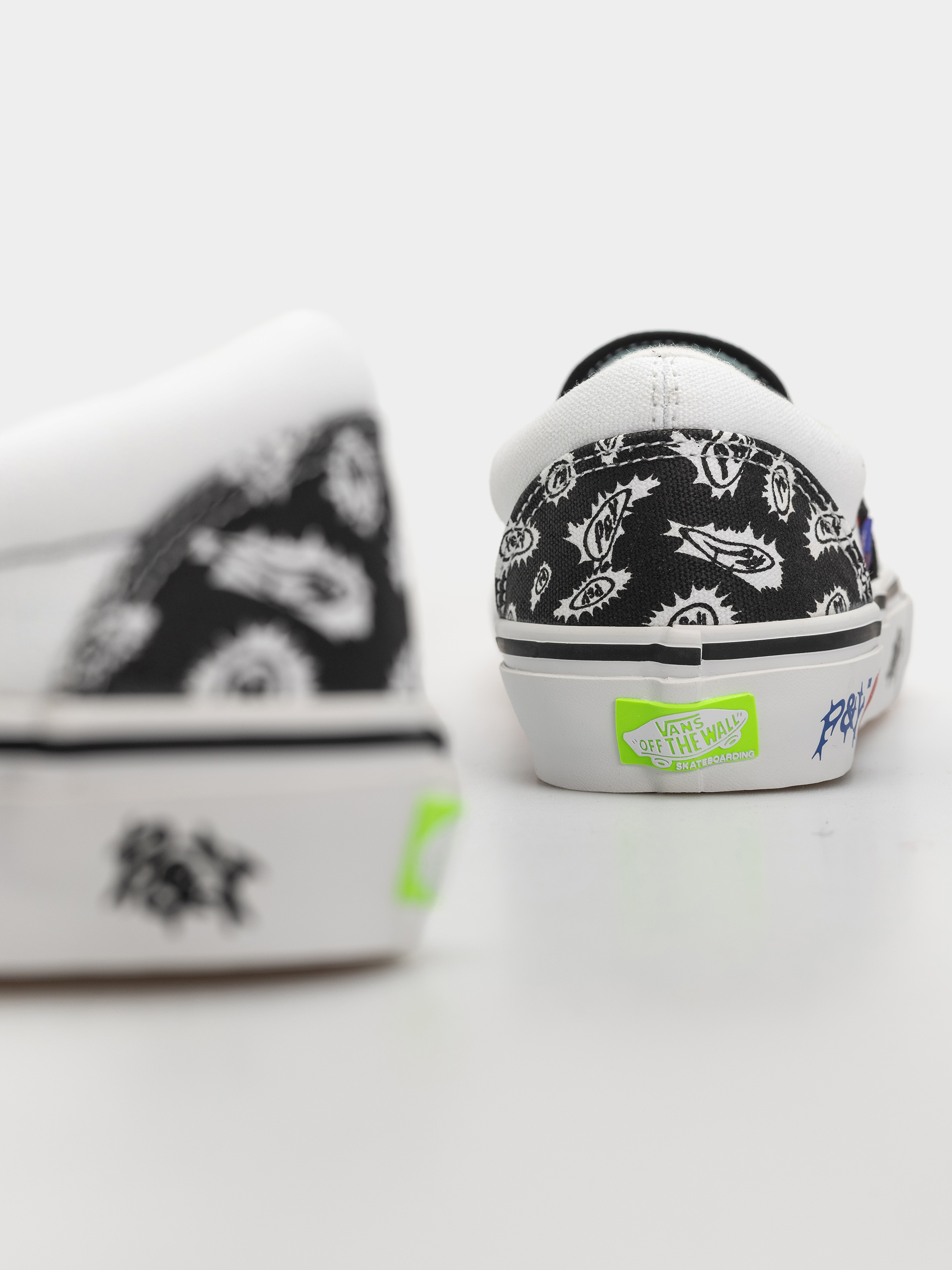 Vans Shoes Skate Slip On Punk&Yo (black/white)