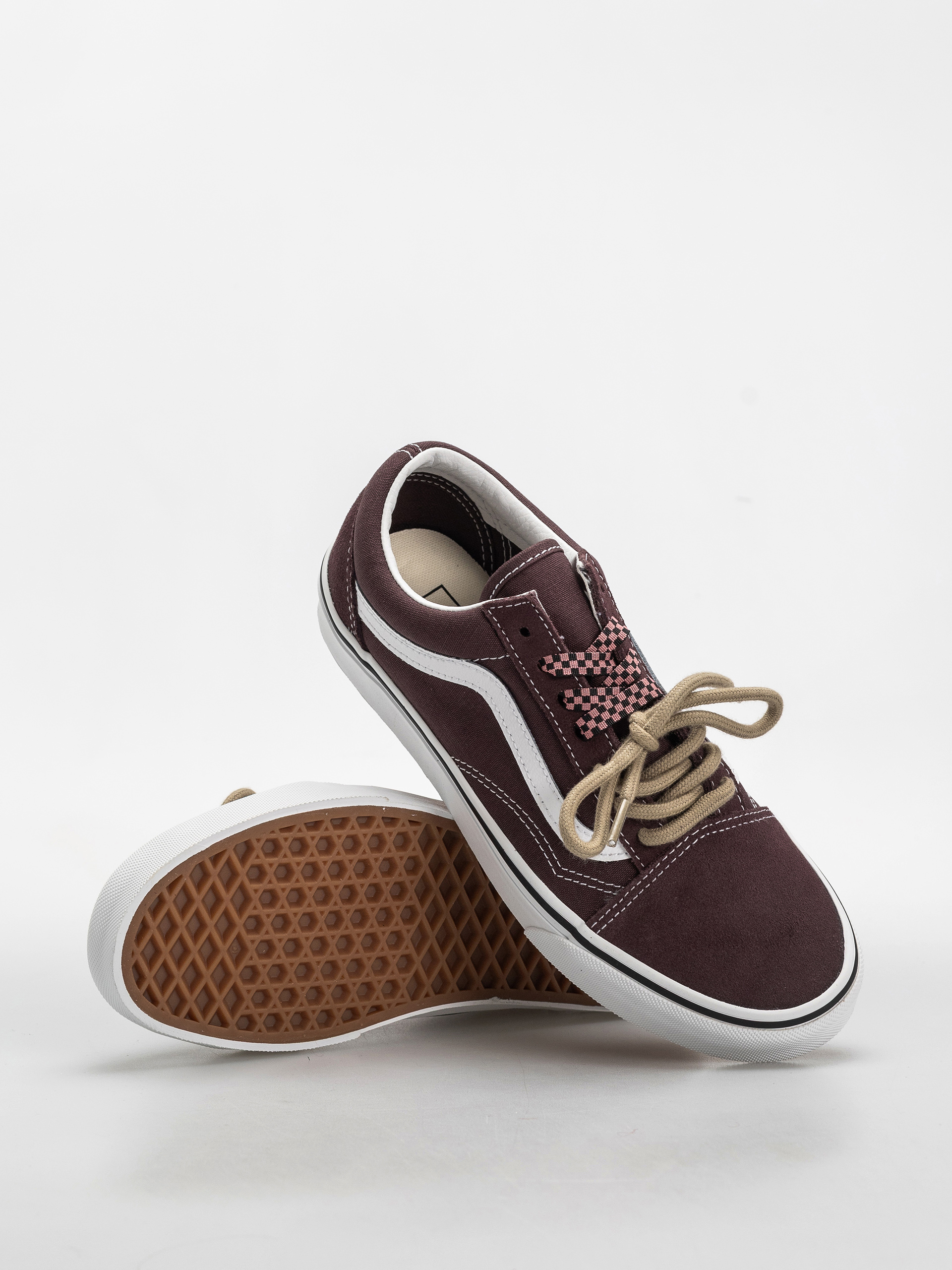 Vans Old Skool Shoes (port brown/suns)