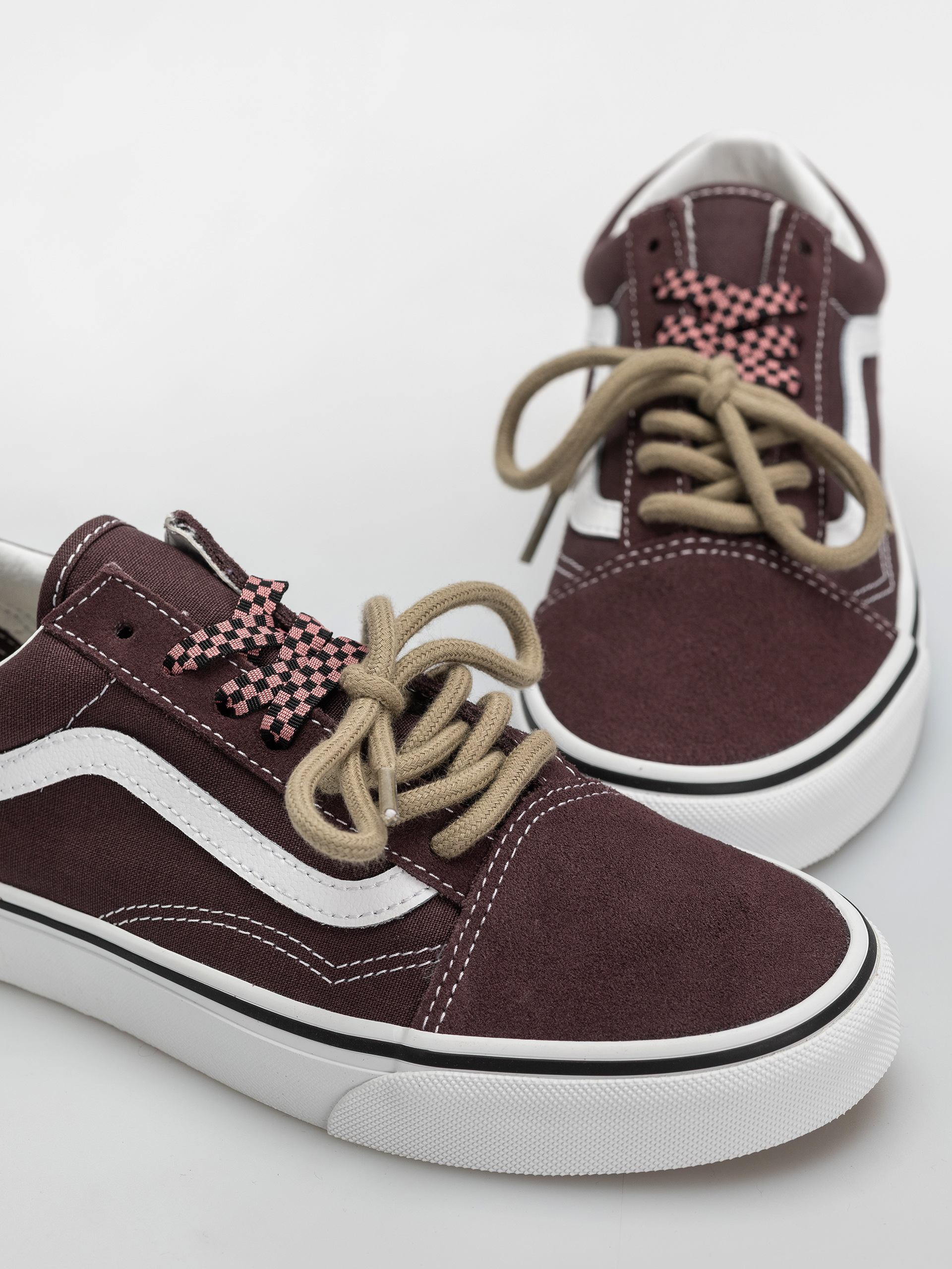 Vans Old Skool Shoes (port brown/suns)