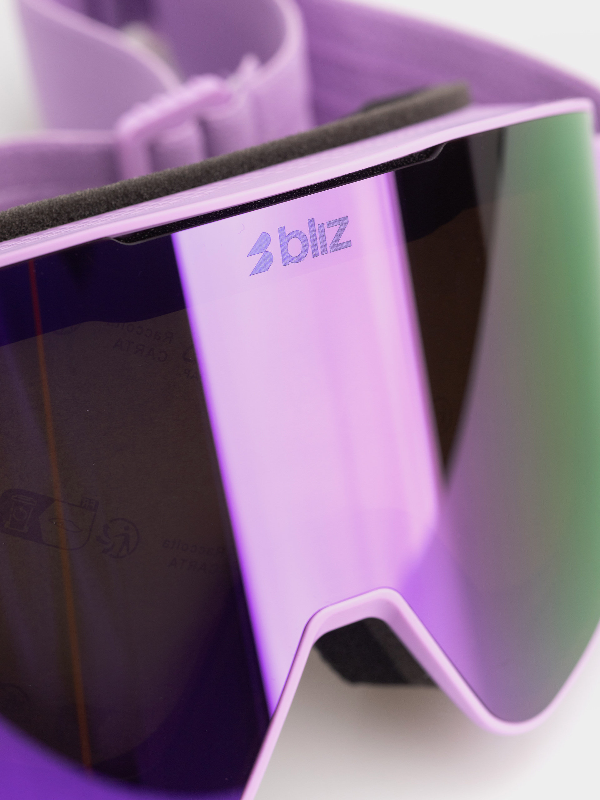 Bliz G001S Goggles (matte purple/brown w purple multi)