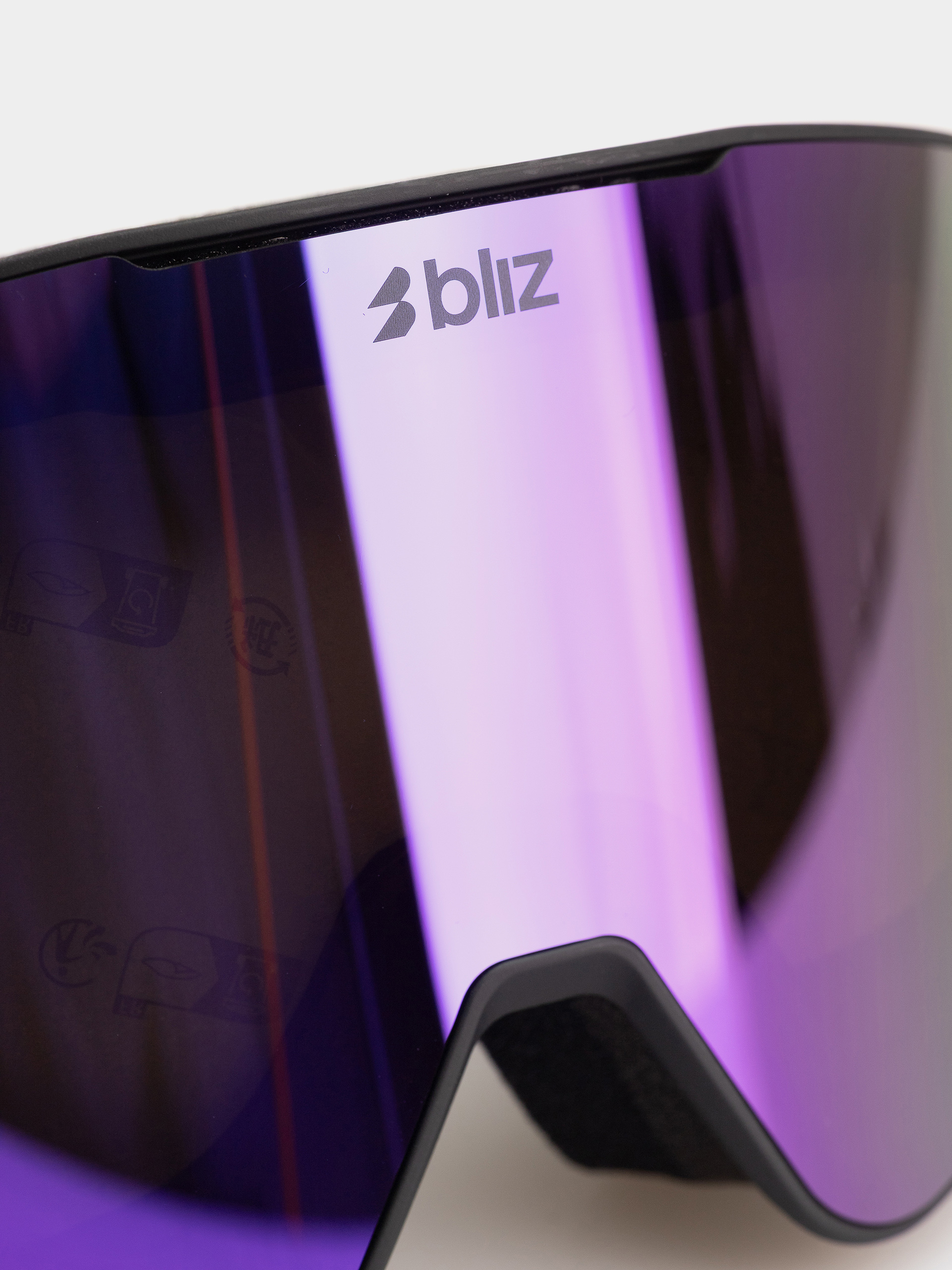 Bliz G001S Goggles (matte black/brown w purple multi)