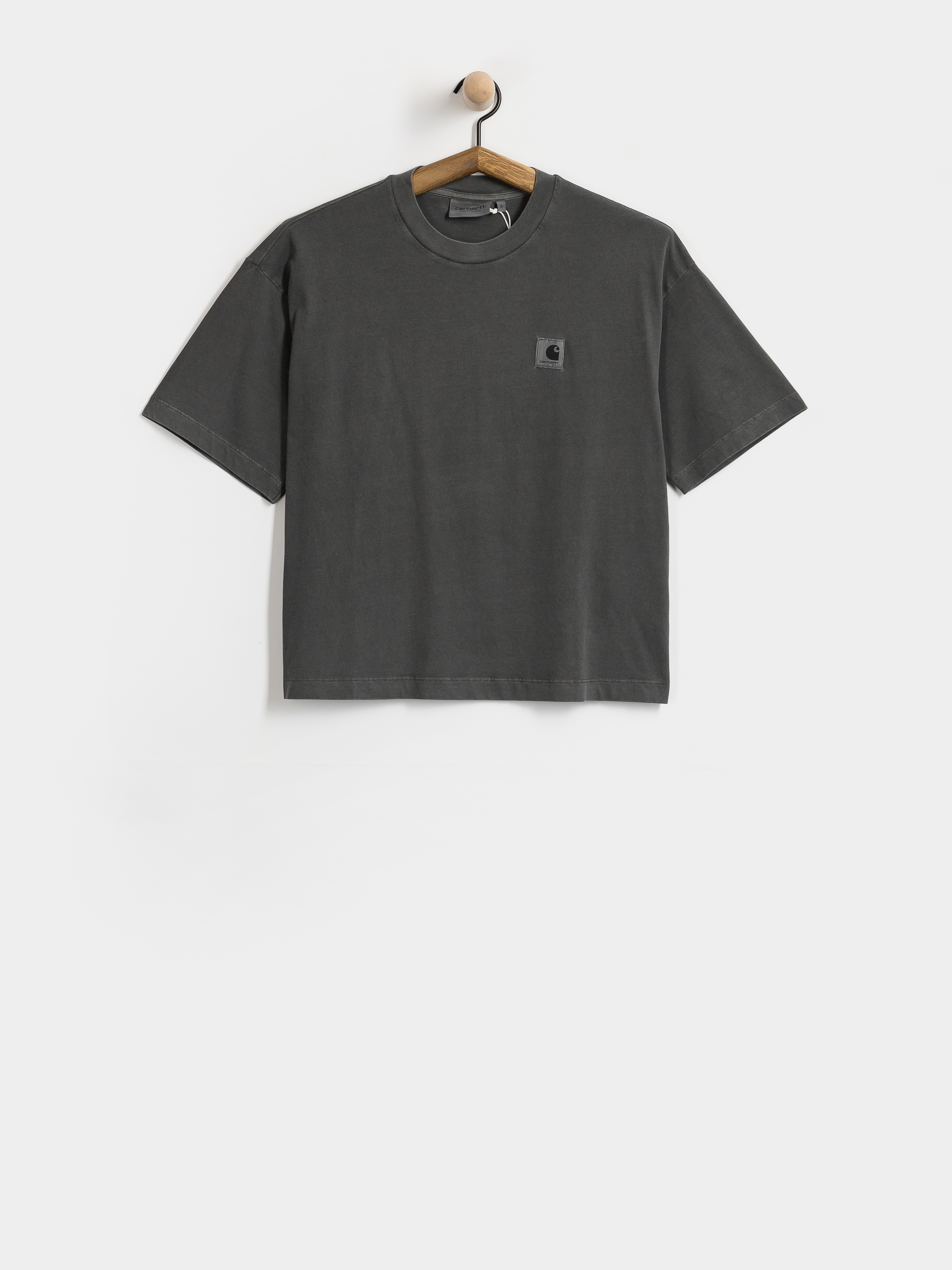 Carhartt WIP T-Shirt Nelson Wmn (black/garment dyed)