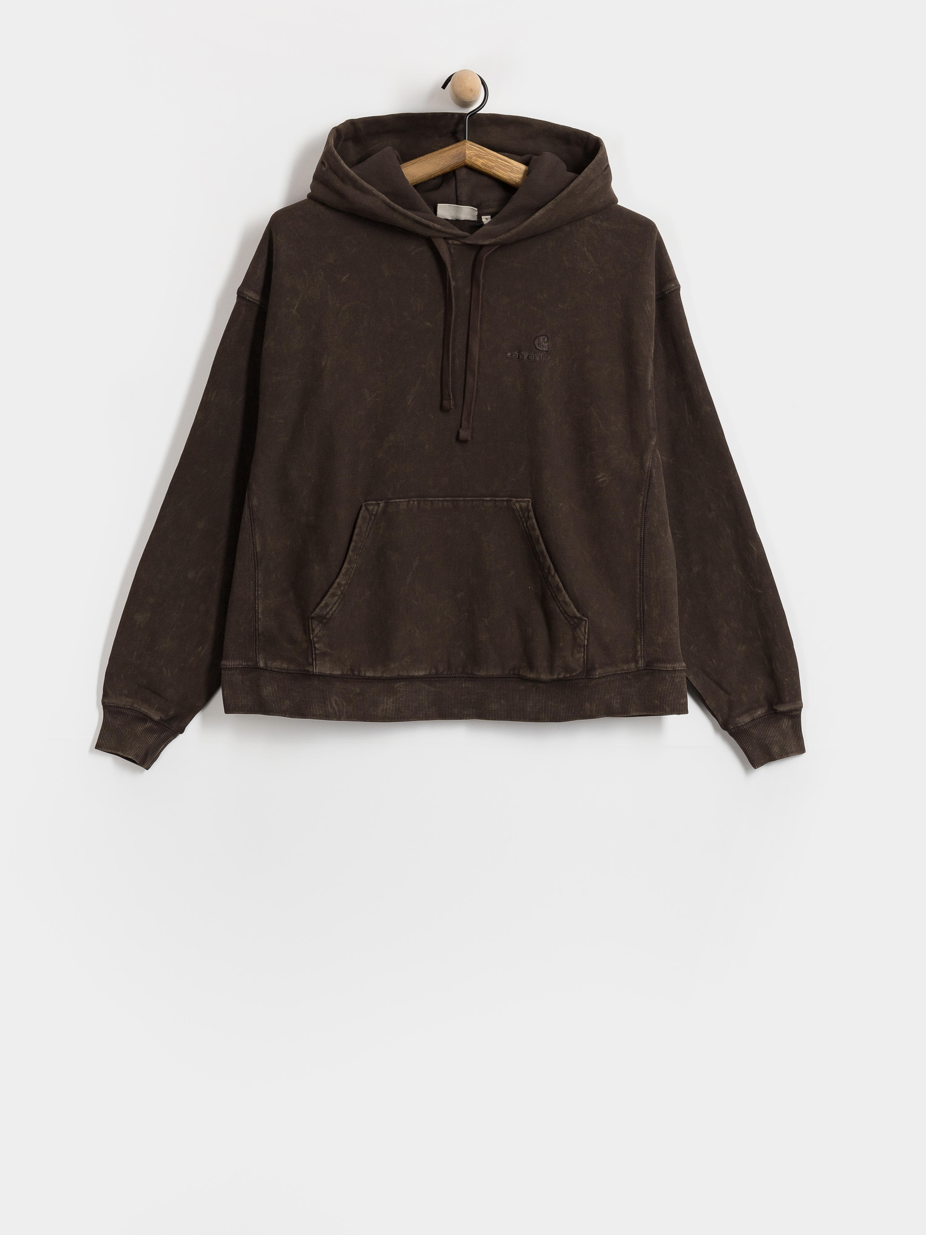 Carhartt WIP Lambert HD Wmn Hoodie (tobacco/moon wash)