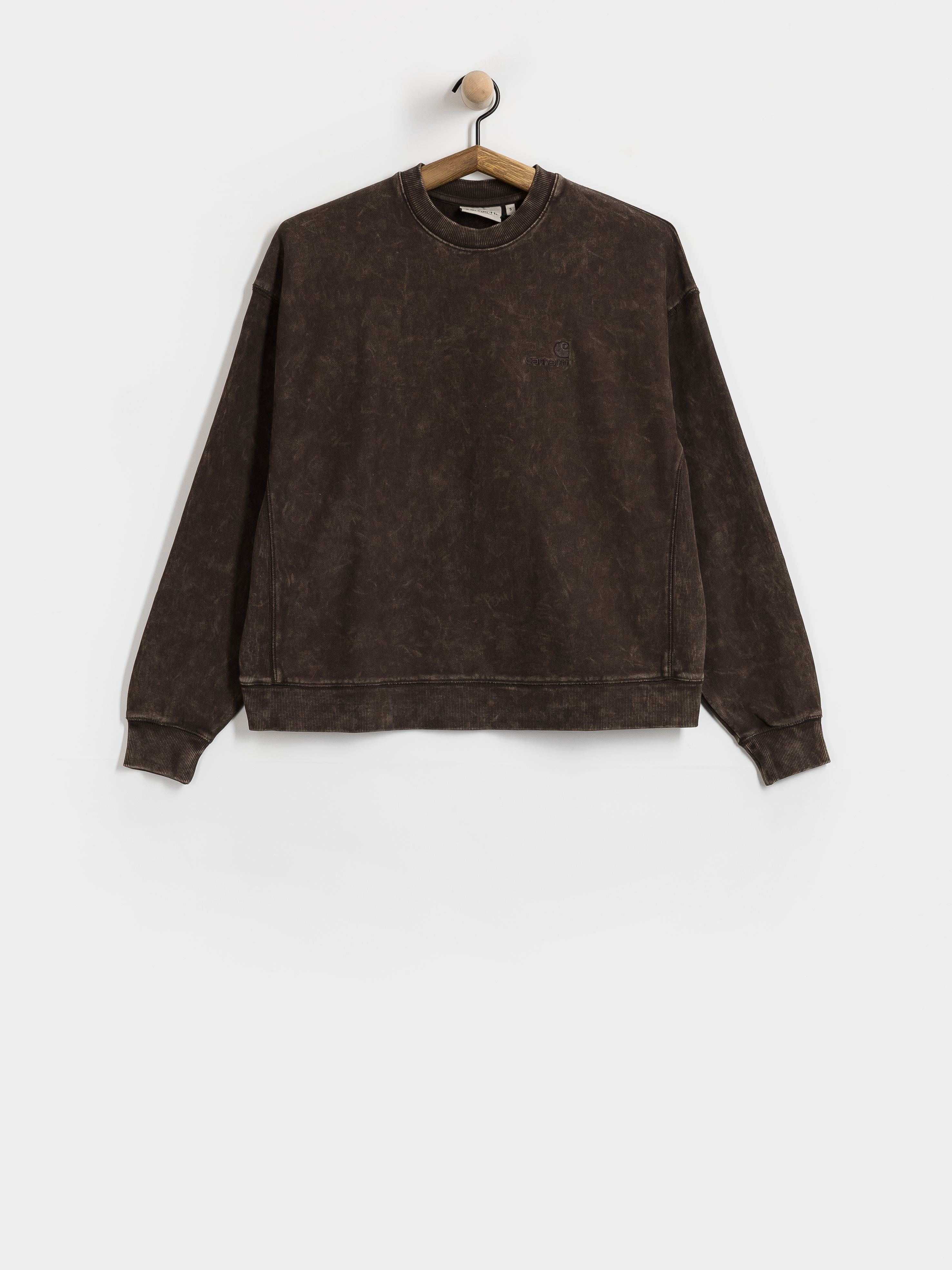 Carhartt WIP Lambert Wmn Sweatshirt (tobacco/moon wash)