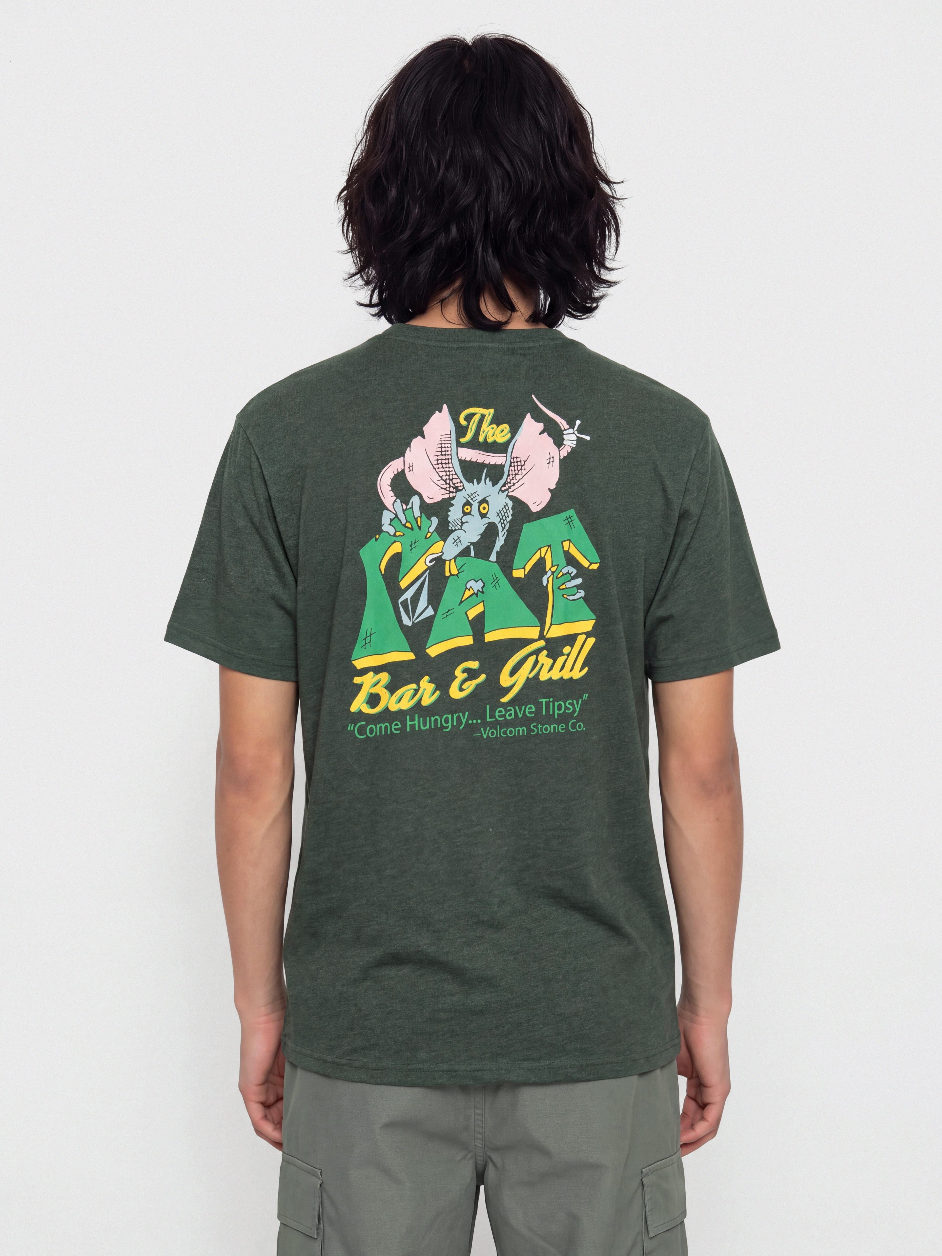 Volcom T-Shirt Tipsy Rat Hth (scarab)