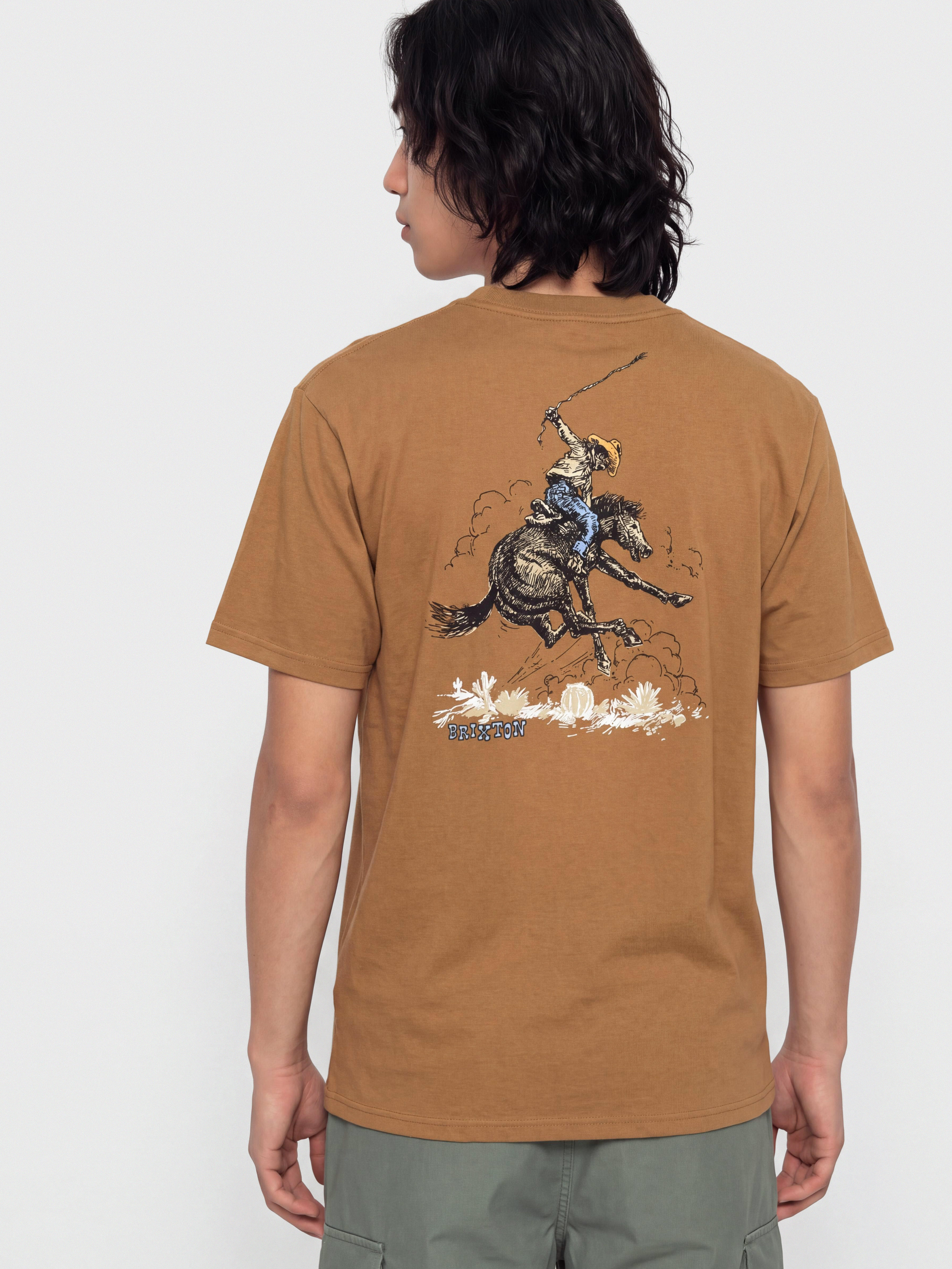 Brixton T-Shirt Stirrup Stnd (brown sugar)