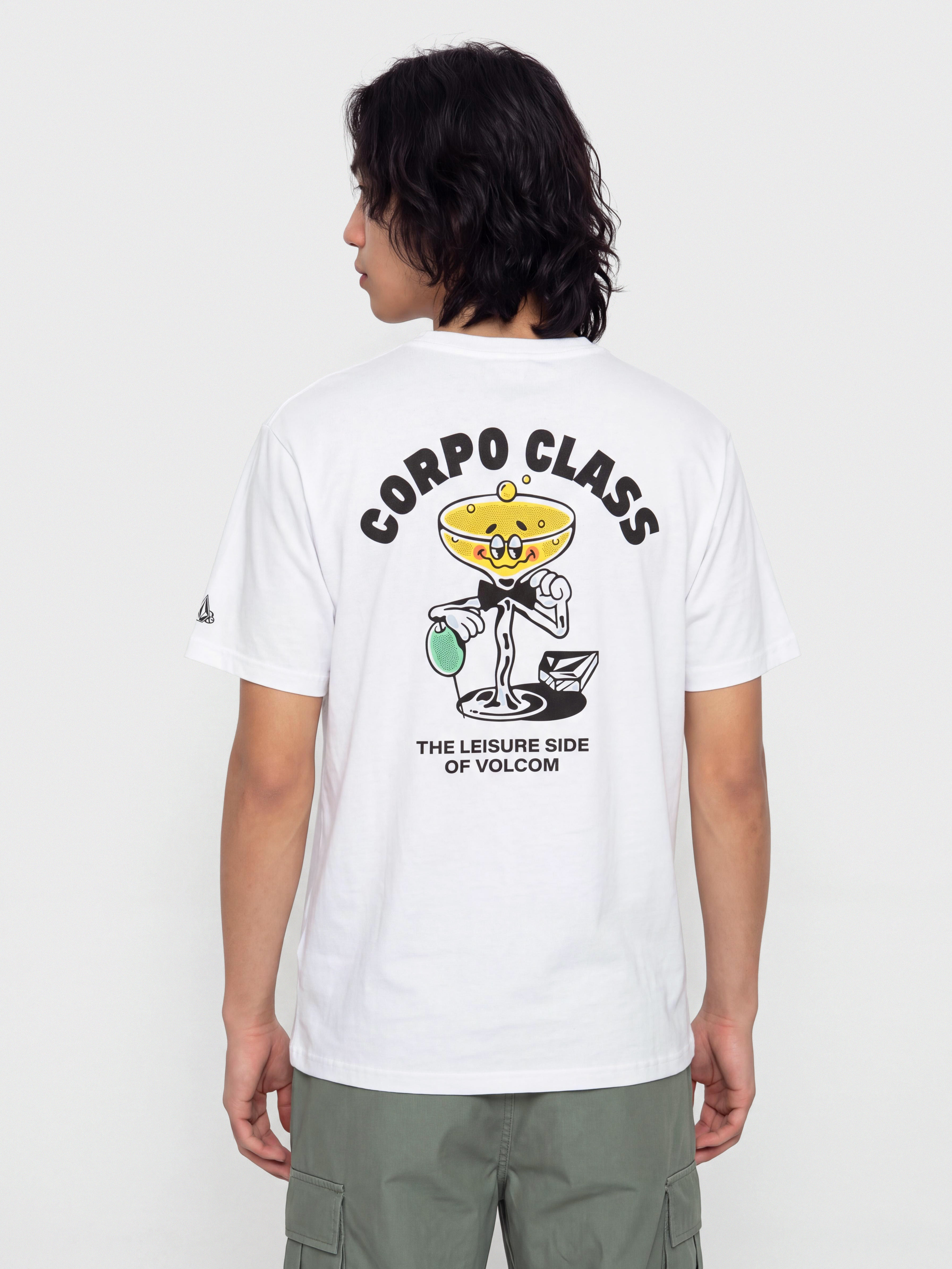 Volcom T-Shirt Corpo Class Bsc (white)