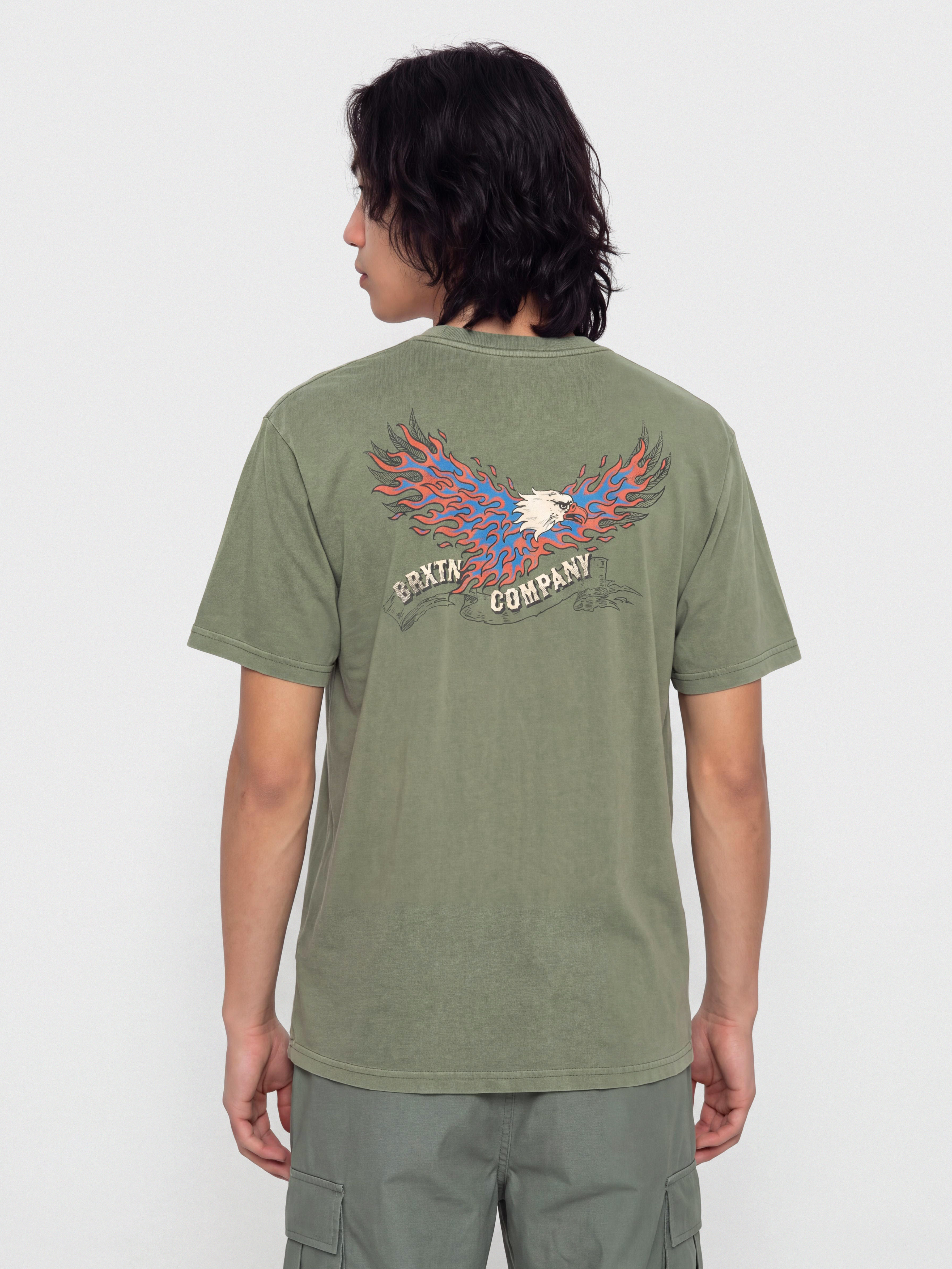 Brixton T-Shirt Blazing Stnd