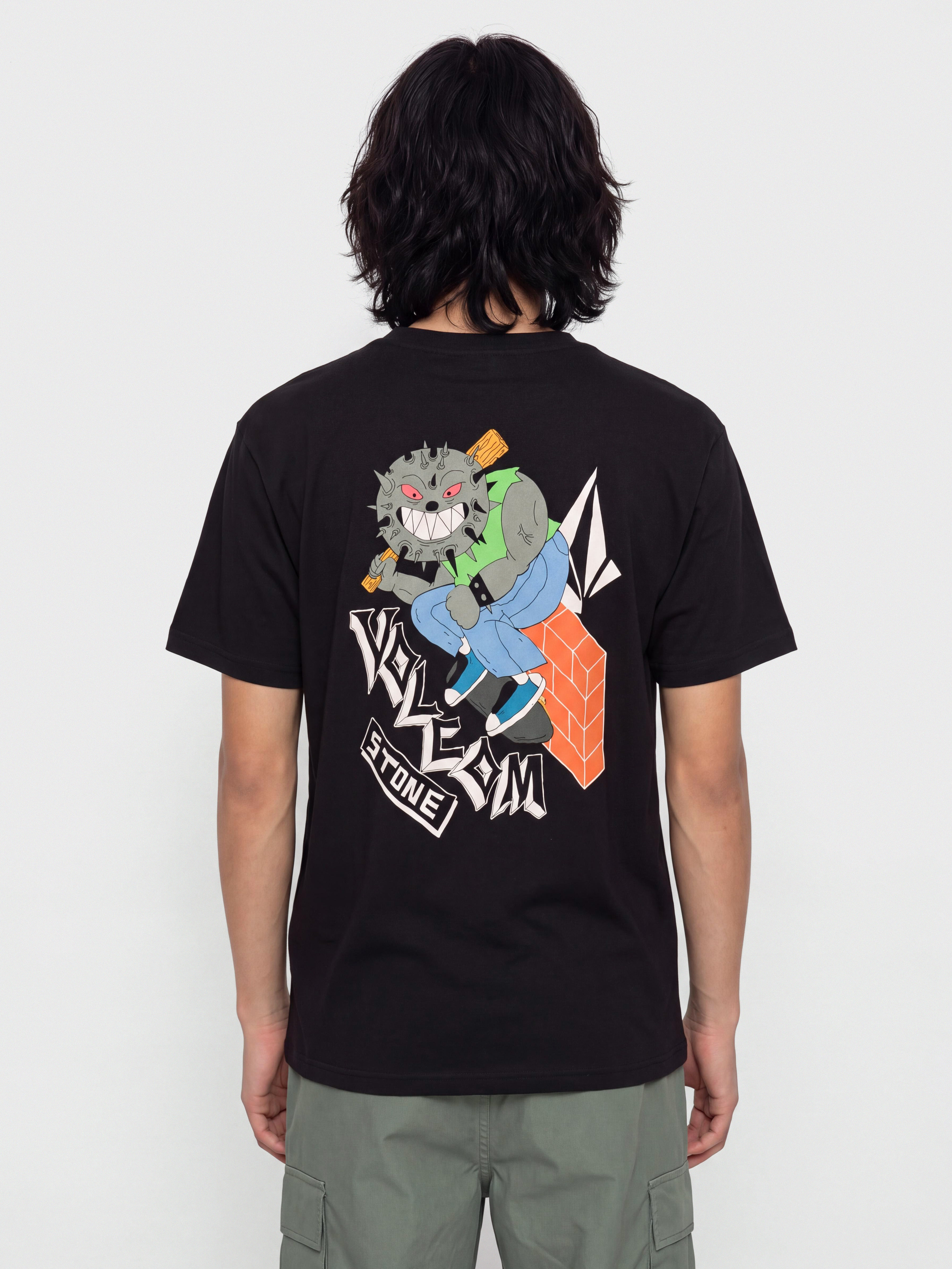 Volcom T-Shirt Sk8 Break Lse (black)