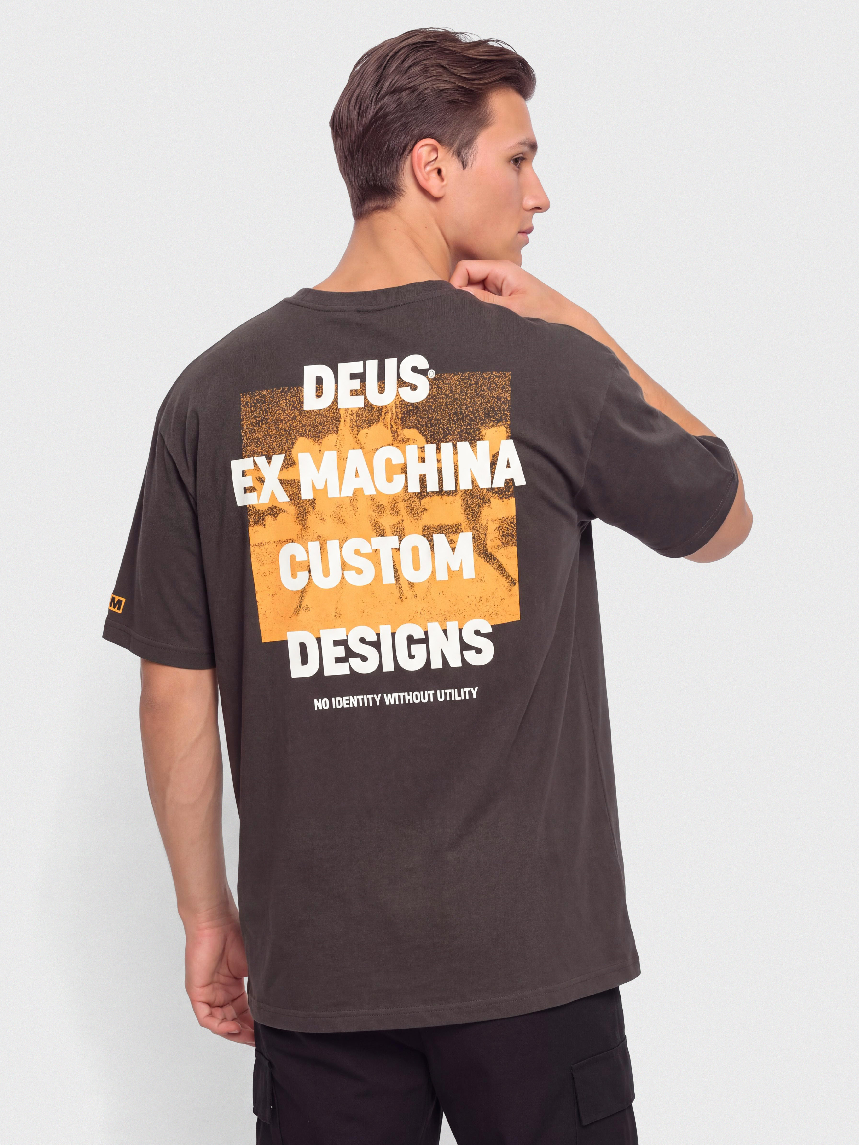 Deus Ex Machina Utility Os T-Shirt (anthracite grey)