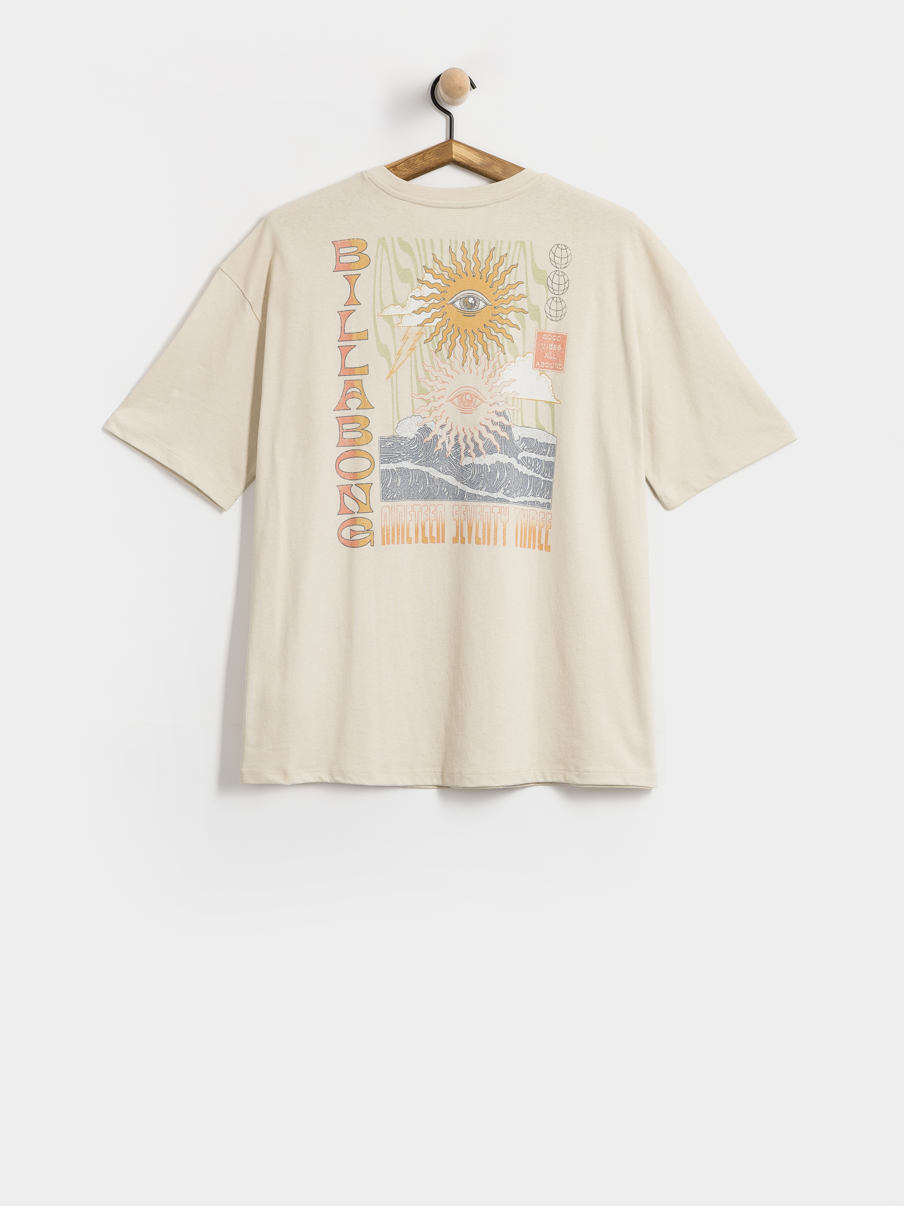 Billabong Adiv Good Vibes True Boy Wmn T-Shirt (oatmeal)