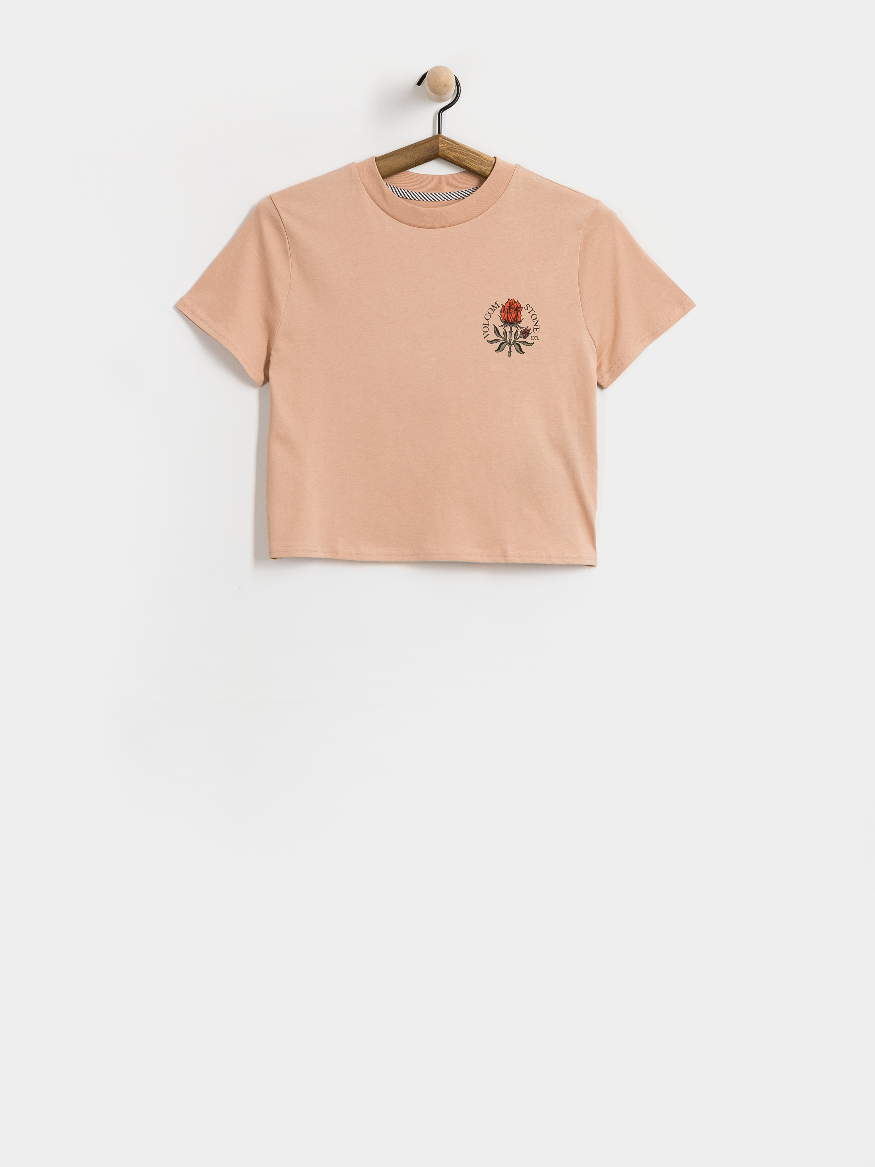 Volcom Dial Crop Wmn T-Shirt (misty rose)