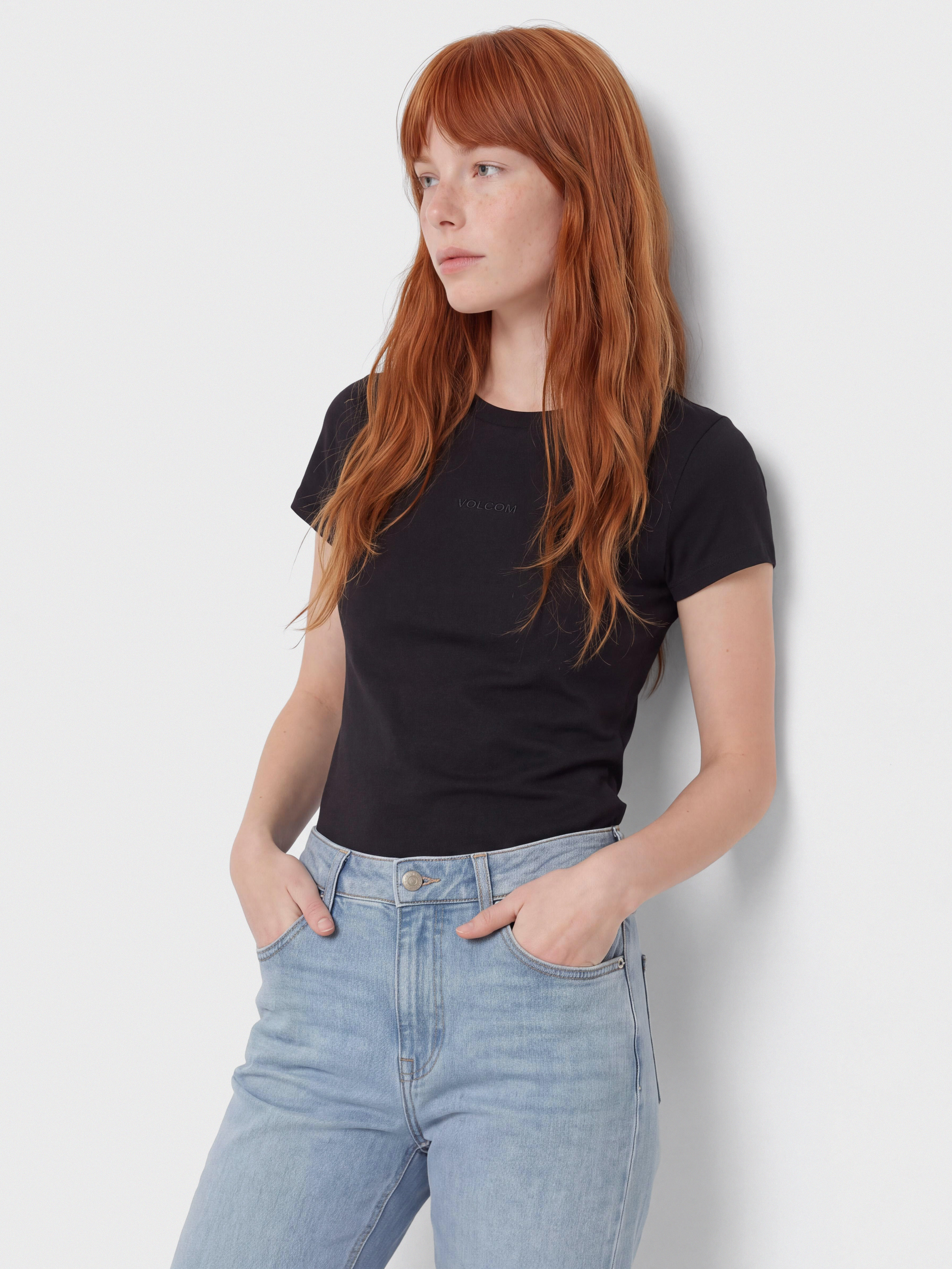 Volcom T-Shirt Volcom Stone Tight Wmn (black)