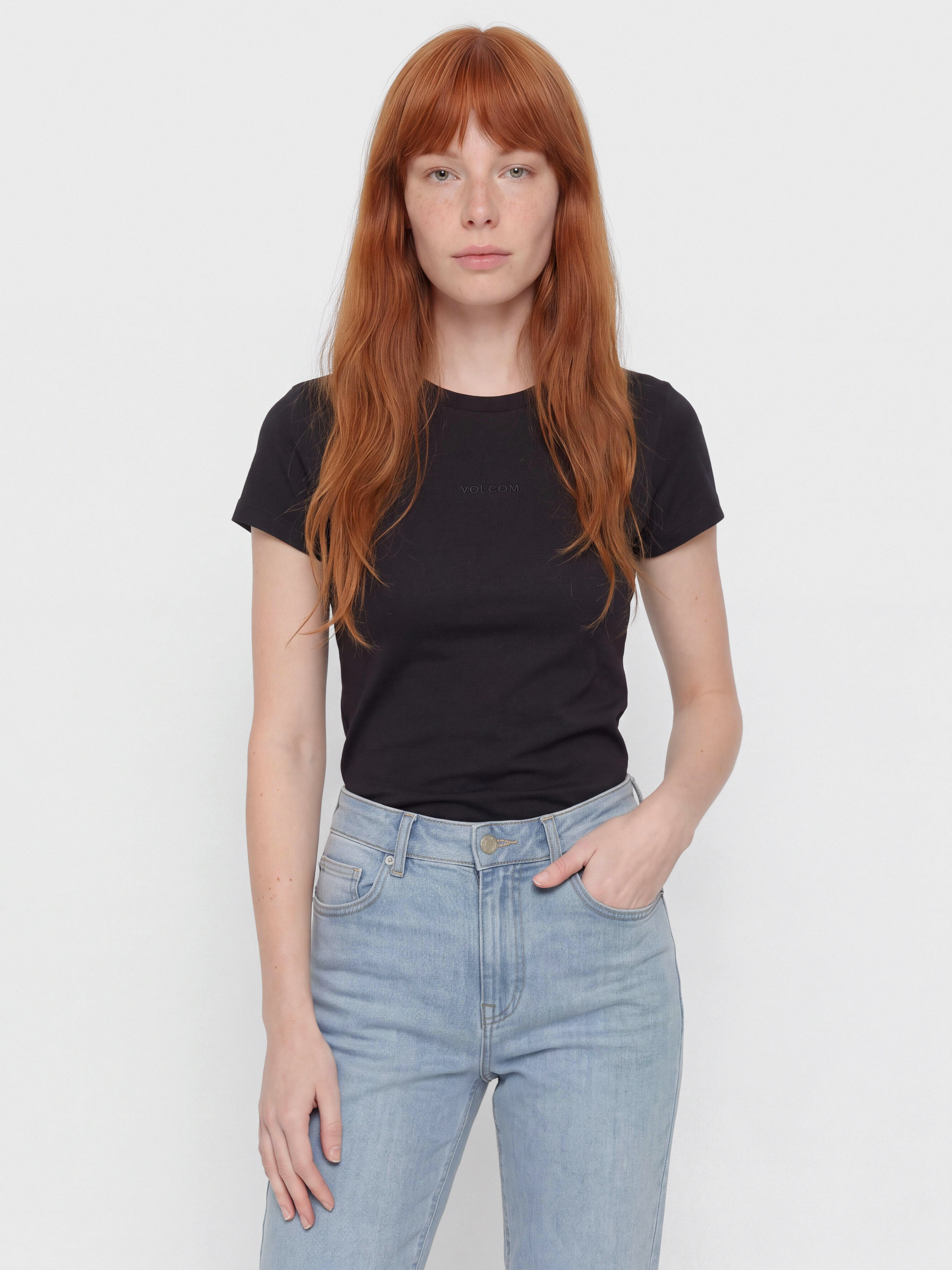 Volcom T-Shirt Volcom Stone Tight Wmn (black)