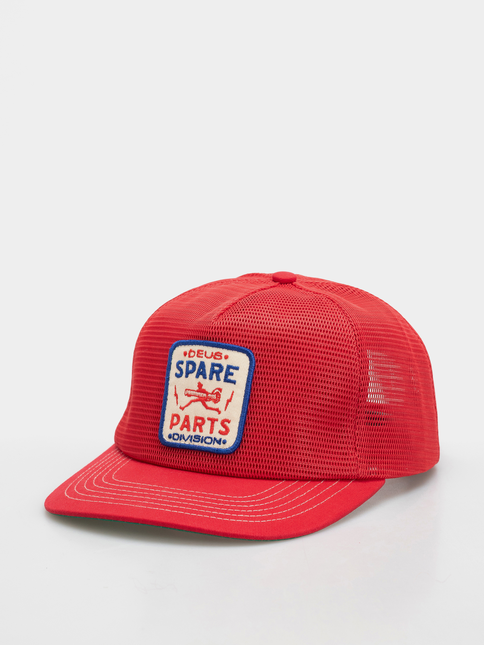 Deus Ex Machina Mudflap Trucker Cap (cherry red)