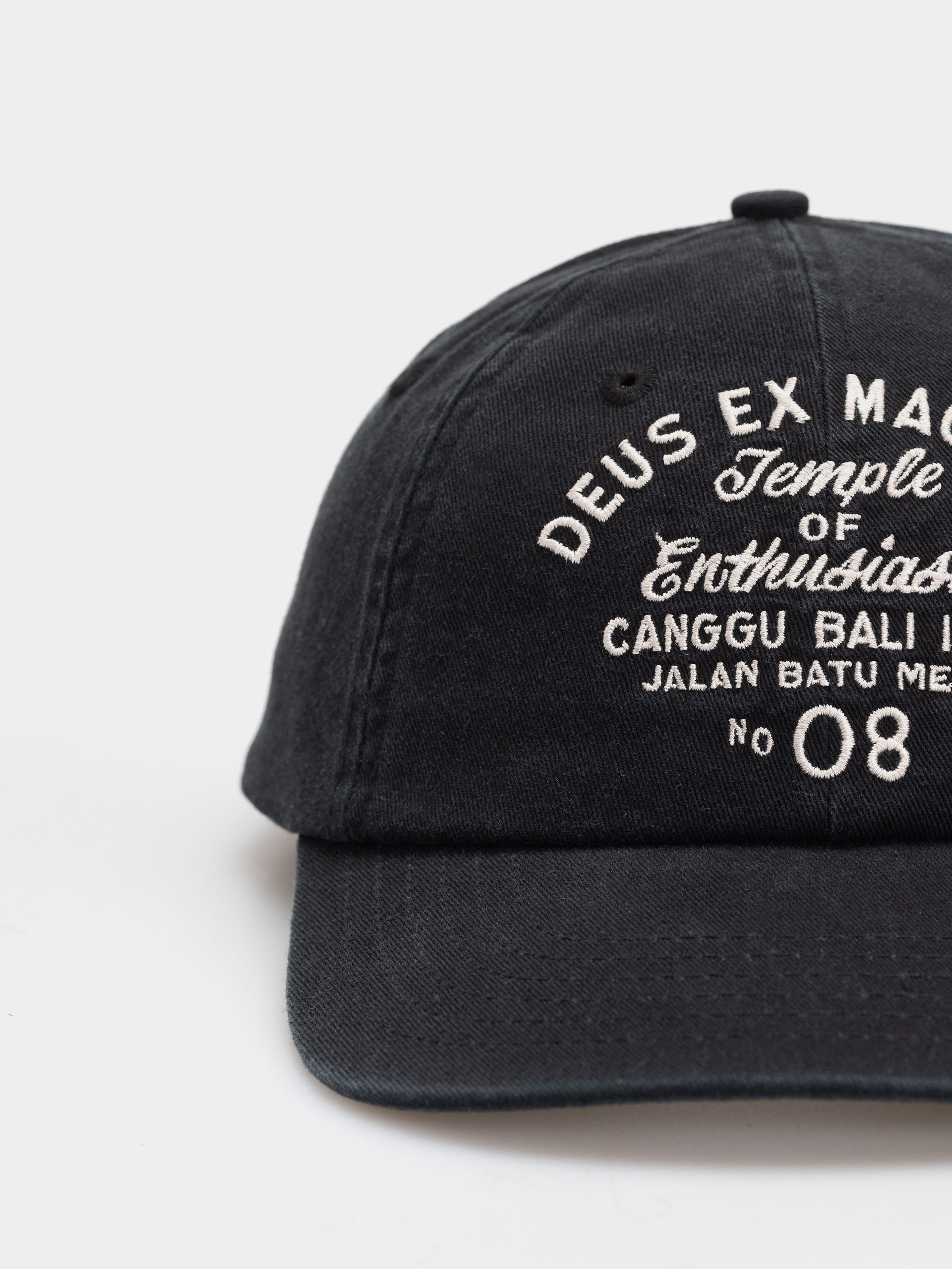Deus Ex Machina Canggu Sign Cap (black)