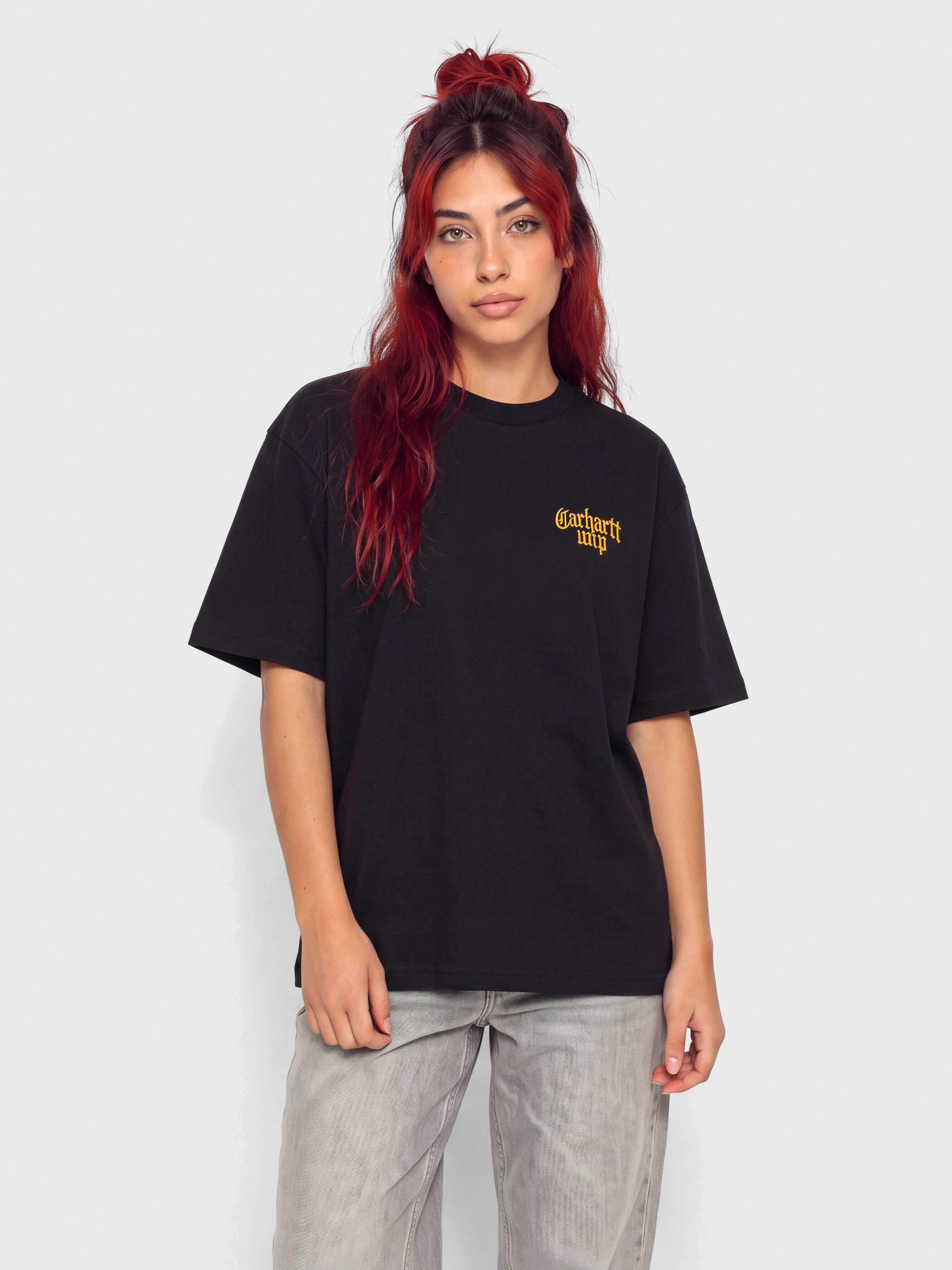 Carhartt WIP Blackletter Wmn T-Shirt (black)