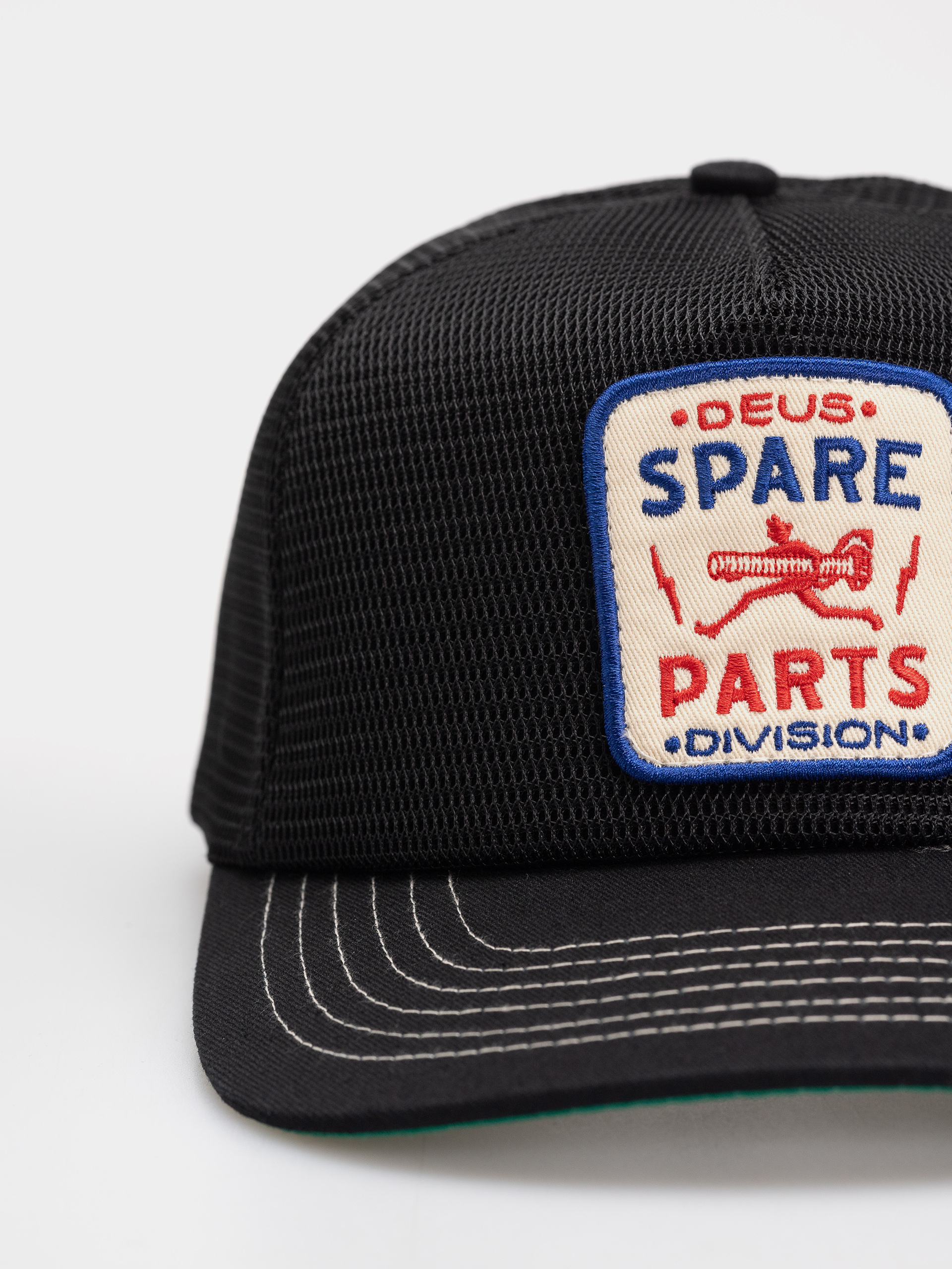 Deus Ex Machina Mudflap Trucker Cap (black)