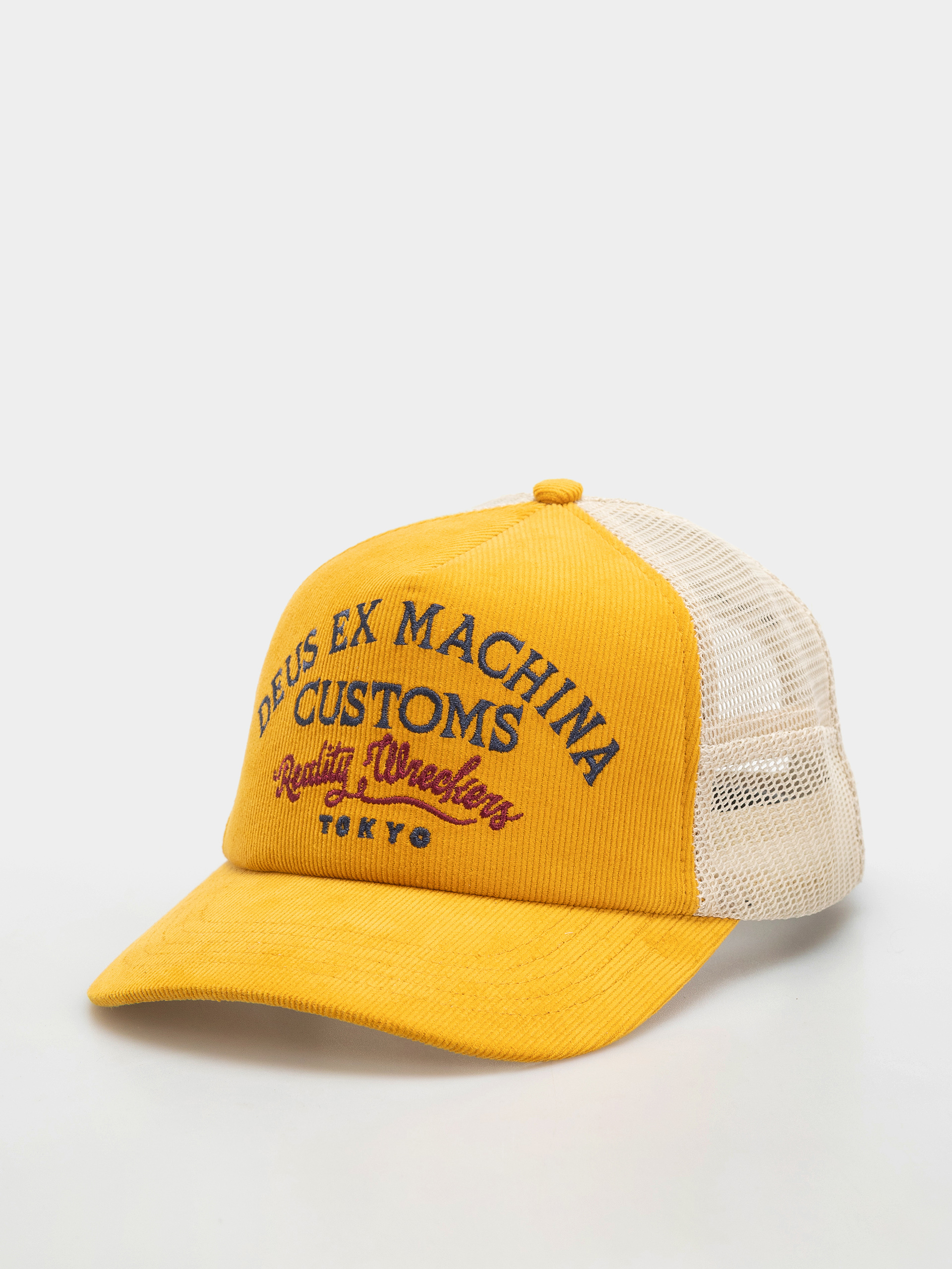 Deus Ex Machina Marsden Trucker Cap (radiant yellow)