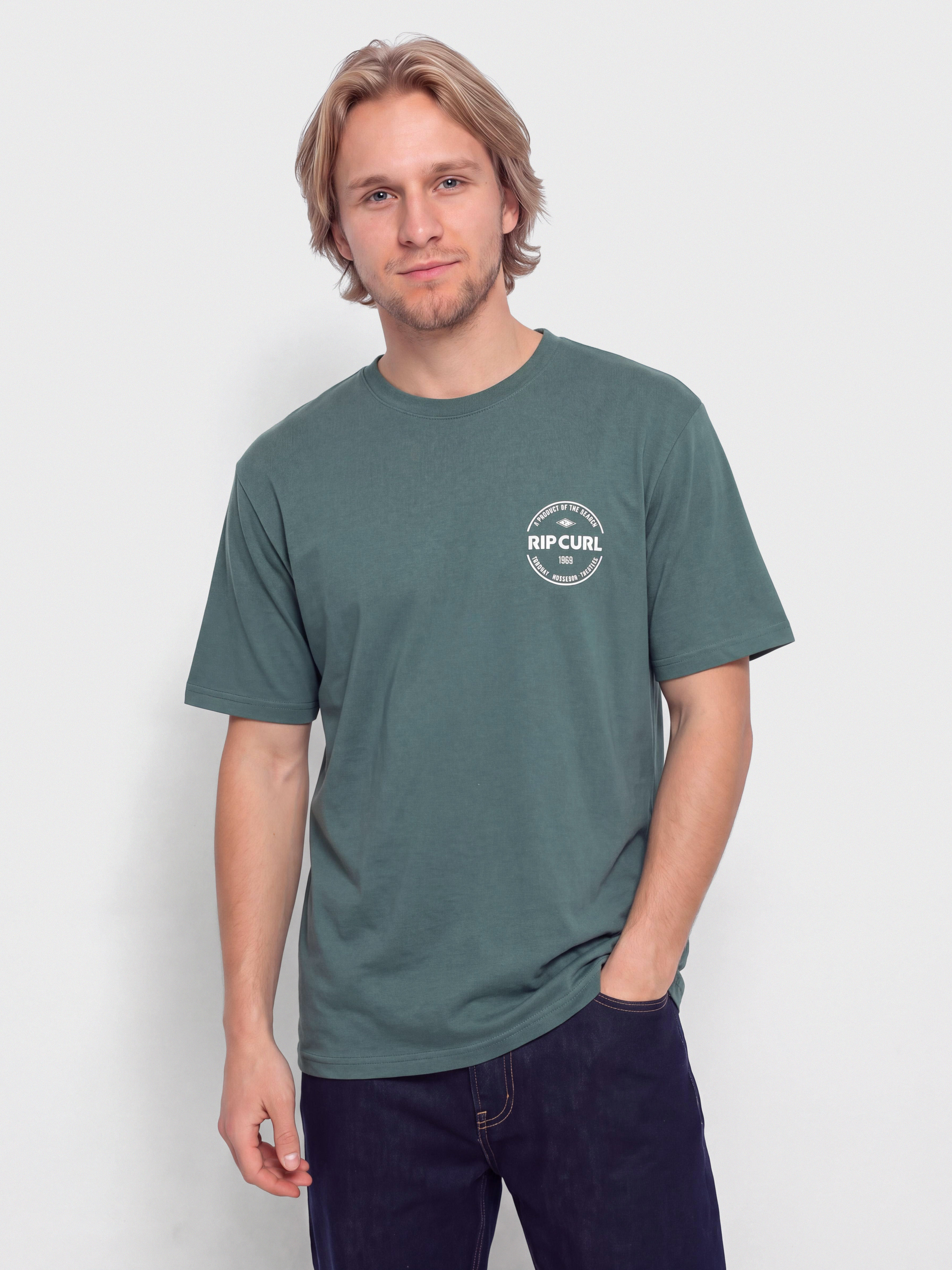 Rip Curl T-Shirt Staple (muted green)