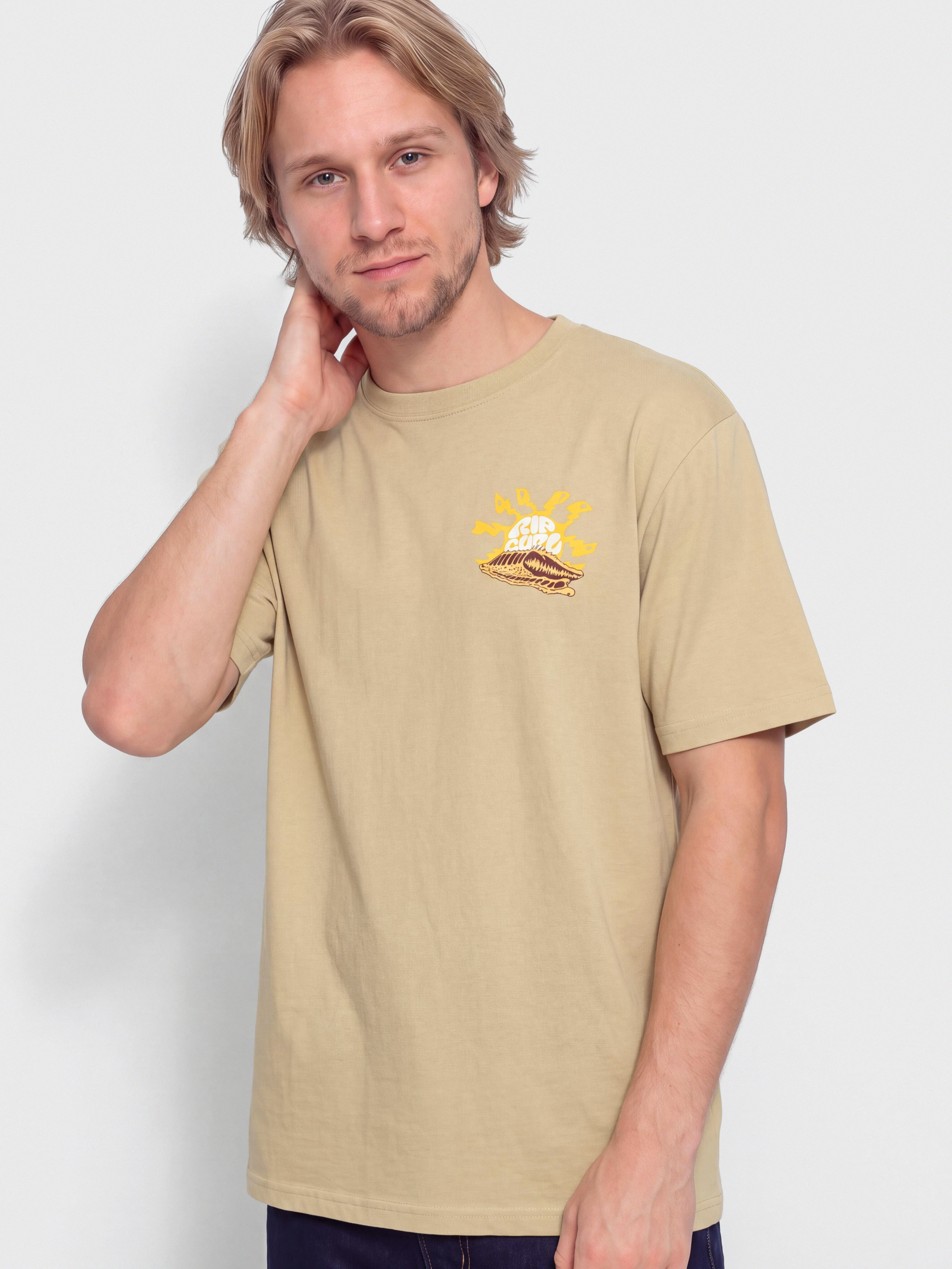 Rip Curl T-Shirt Surf Trip (khaki sand)