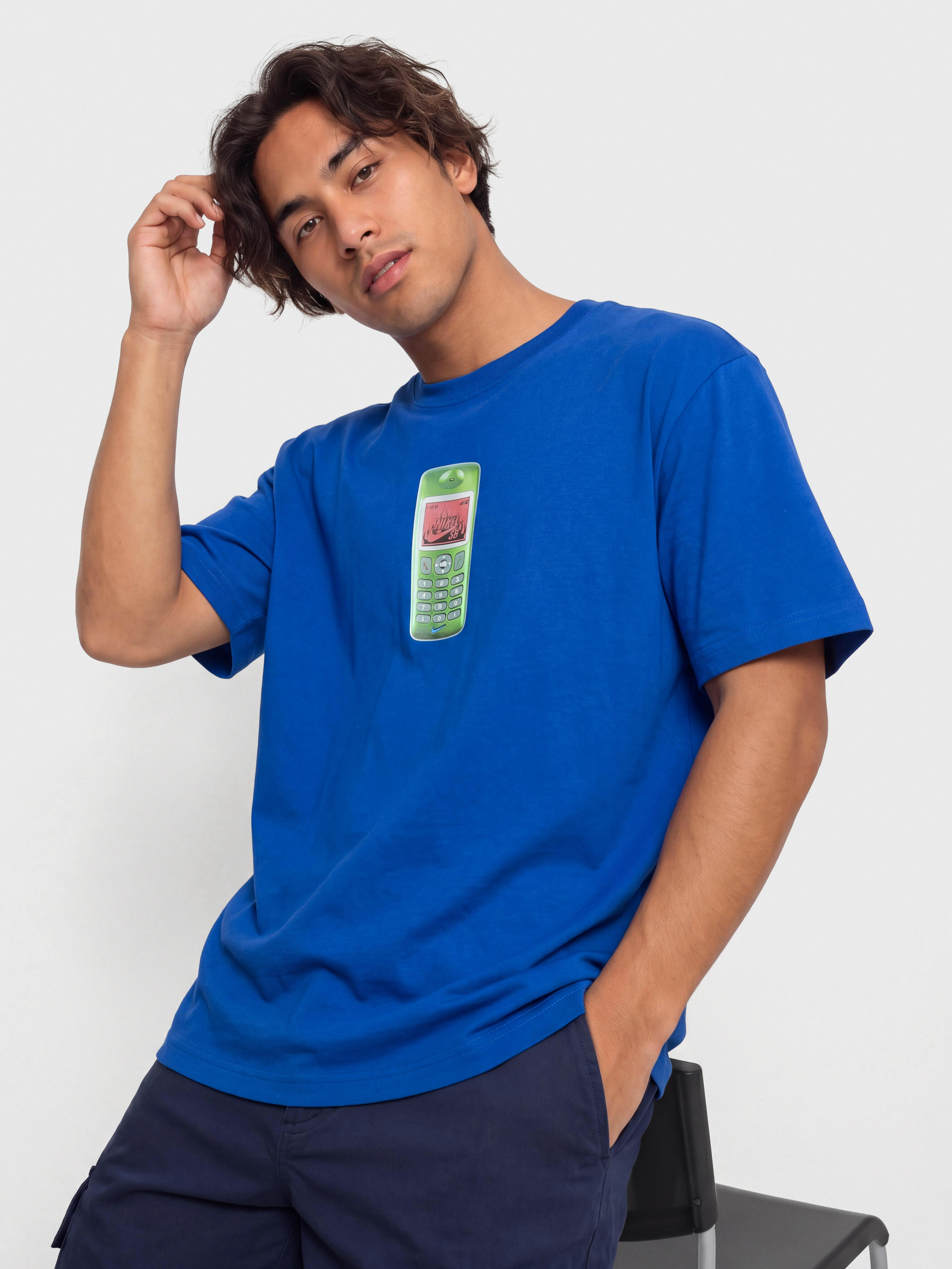 Nike SB Phone T-Shirt (old royal)