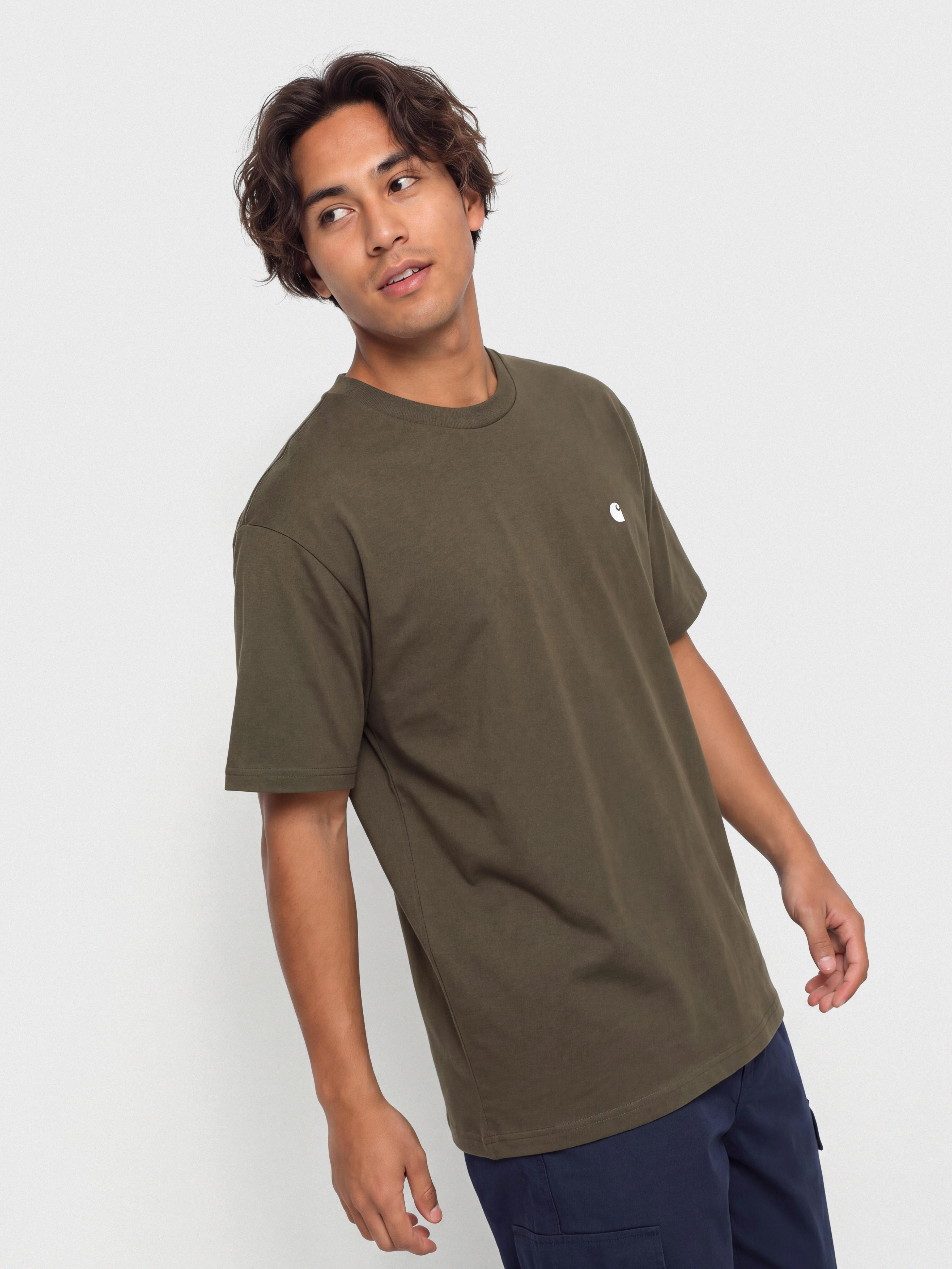 Carhartt WIP Madison T-Shirt (cypress/white)