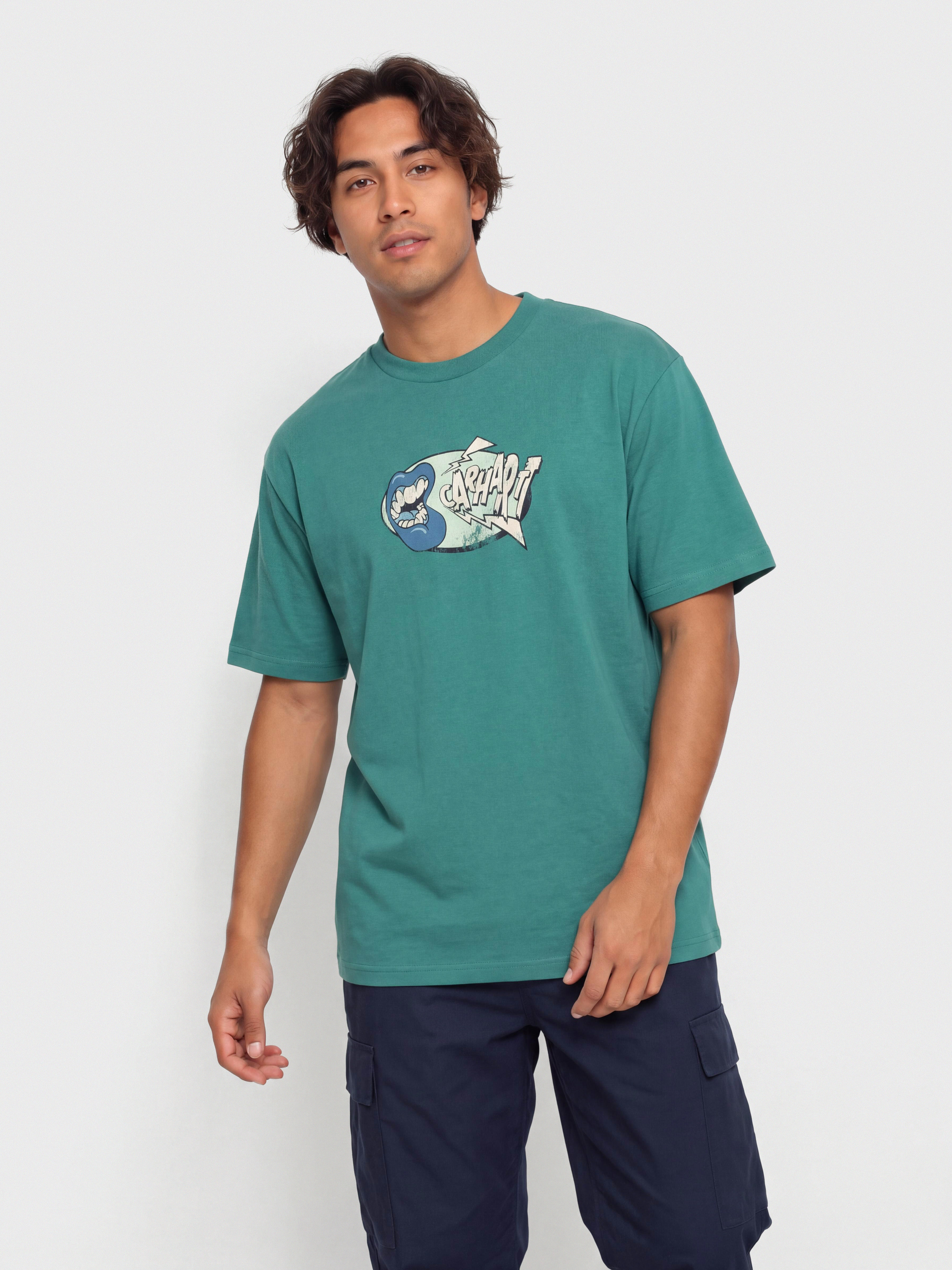 Carhartt WIP Louder T-Shirt (saguaro/heavy enzyme wash)