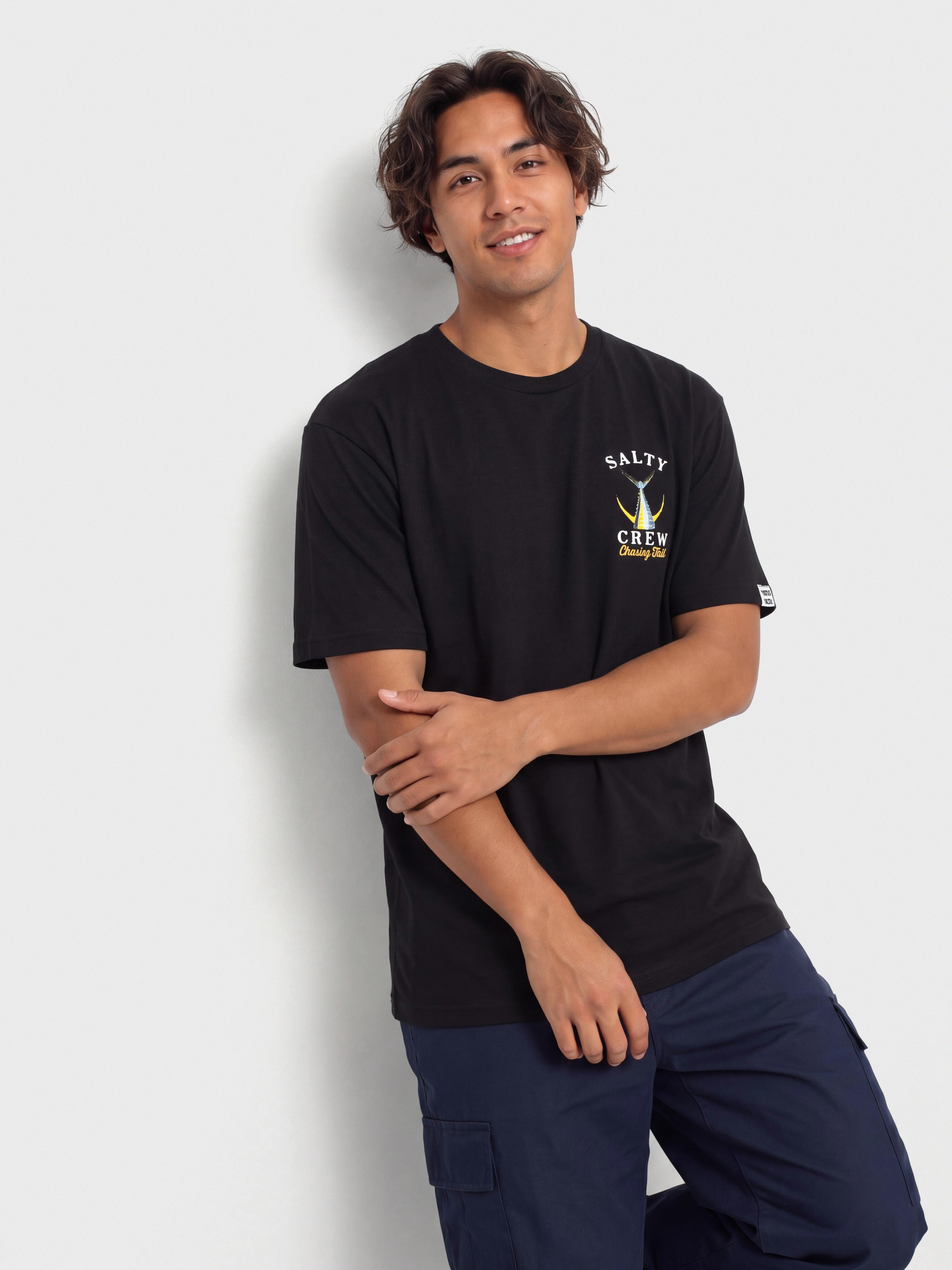 Salty Crew Tailed T-Shirt (black)