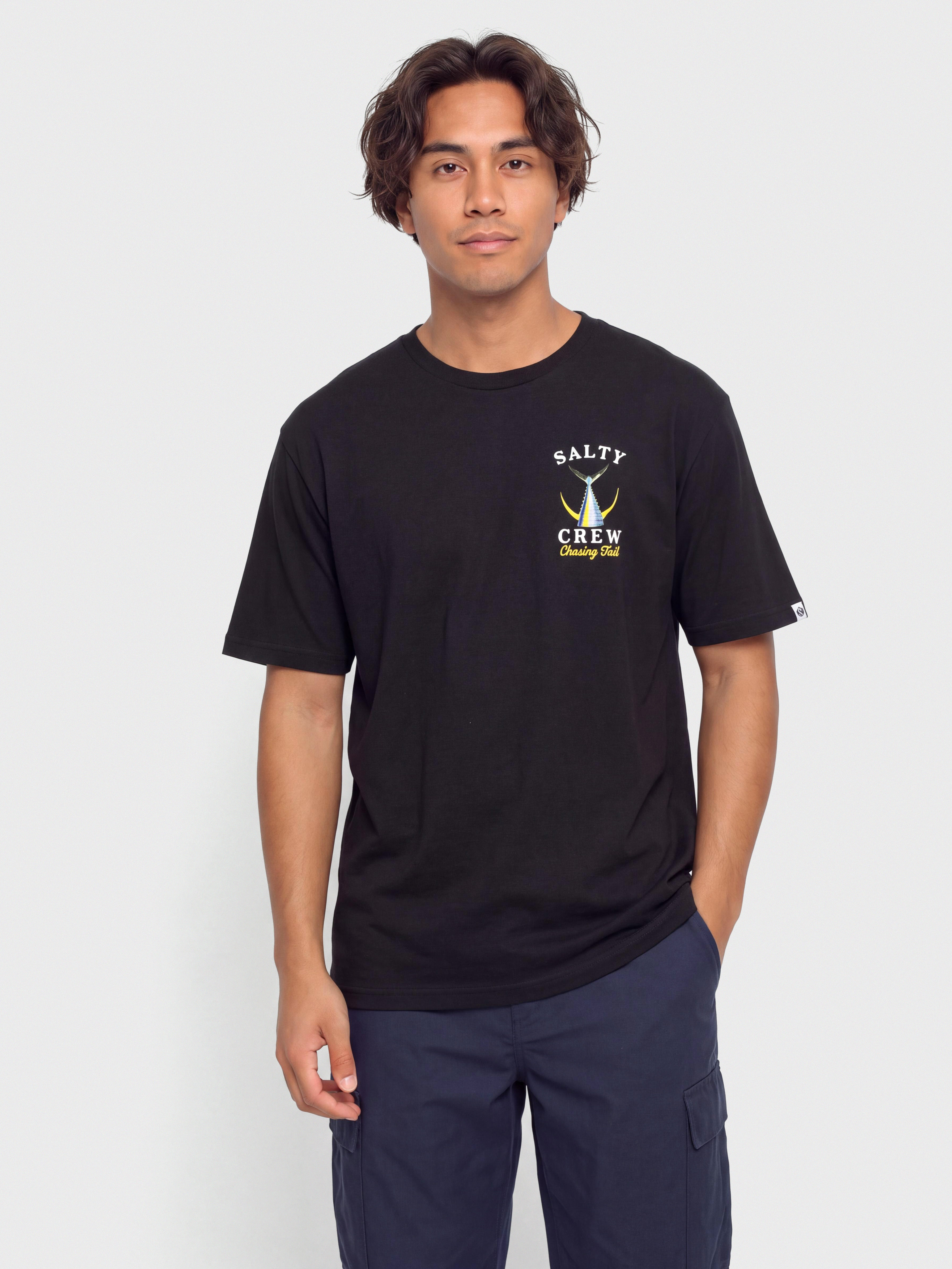 Salty Crew Tailed T-shirt (black)