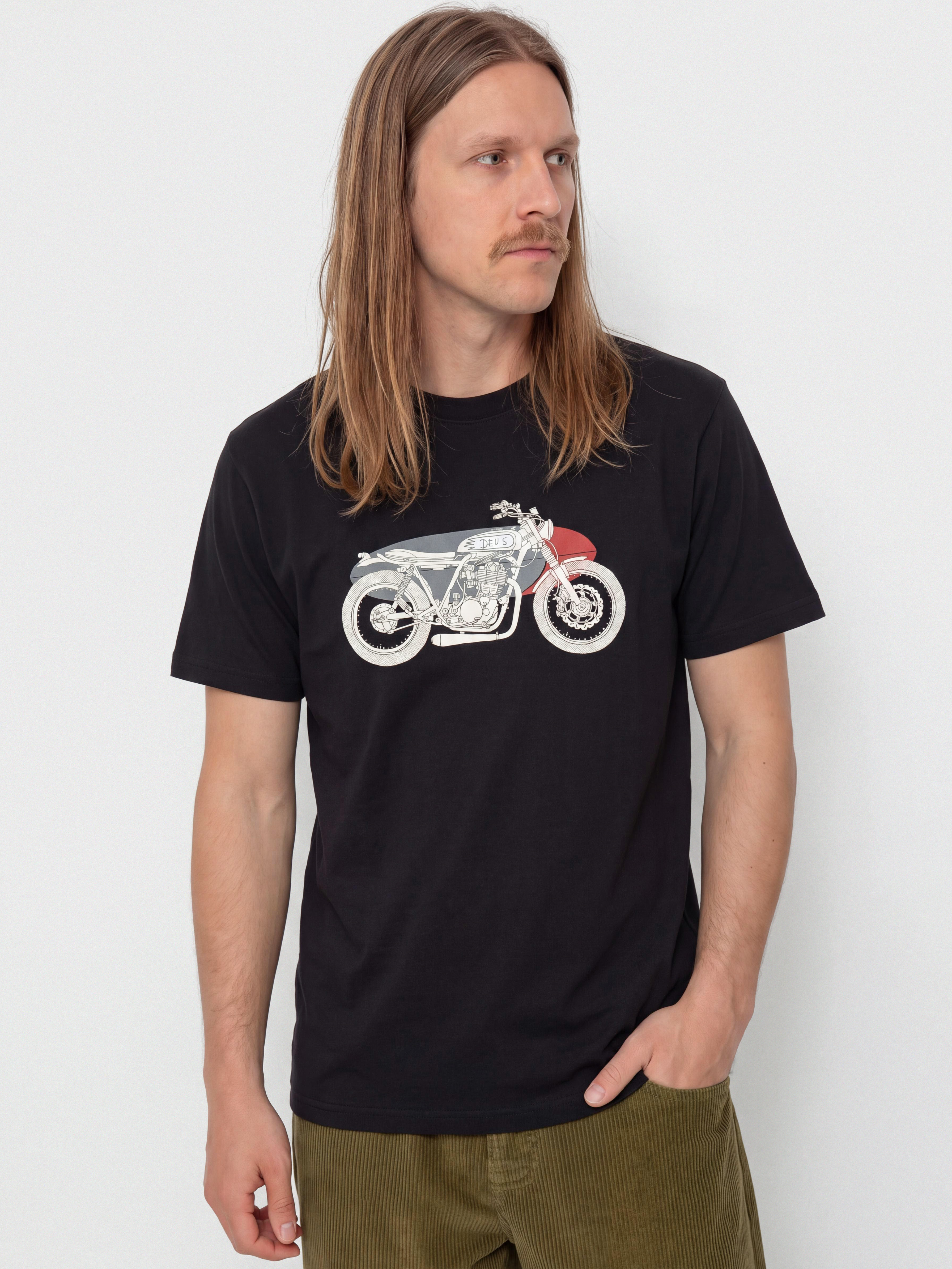 Deus Ex Machina Drovers Dog T-Shirt (black)