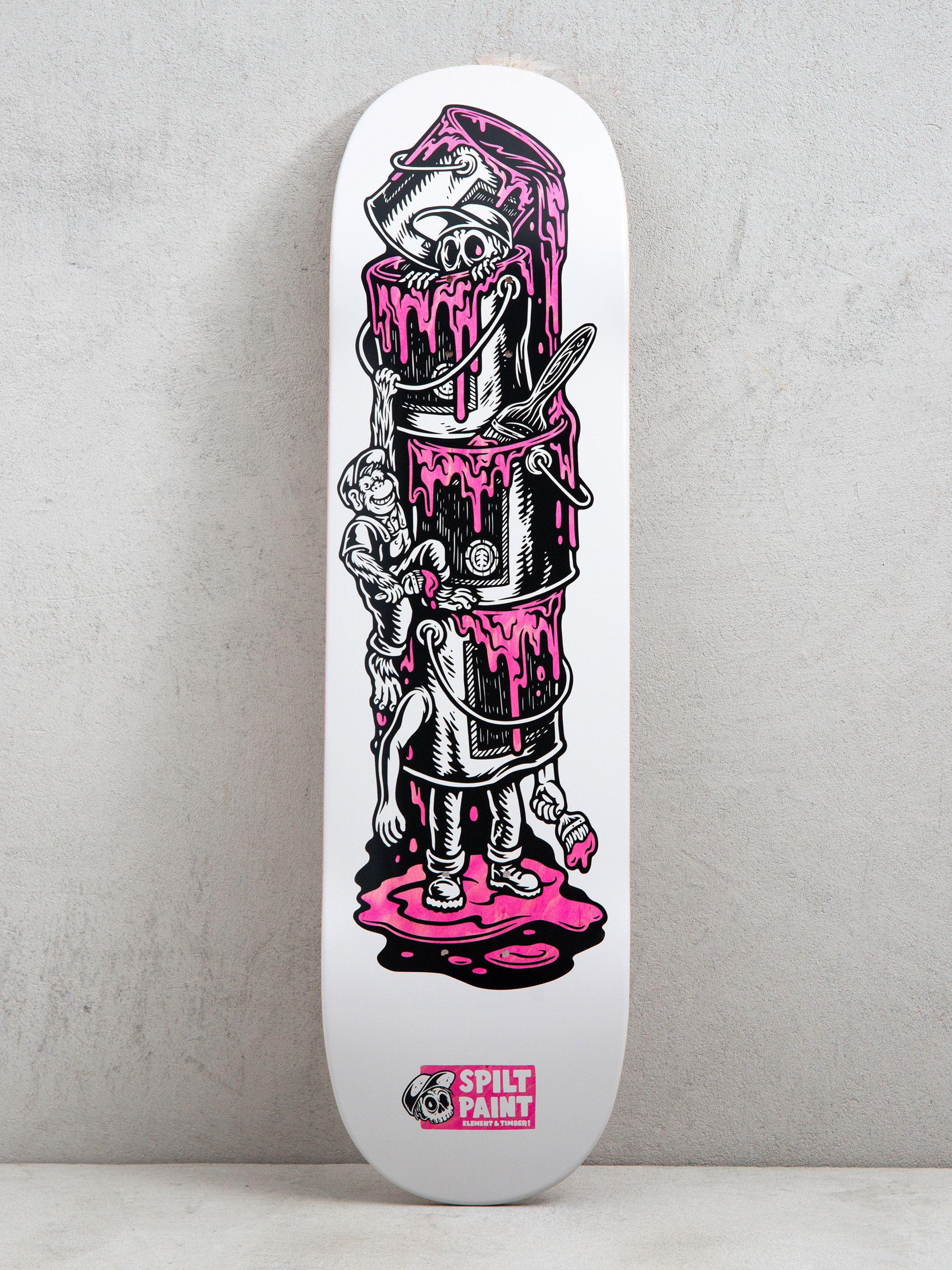Element Spilt Paint Deck