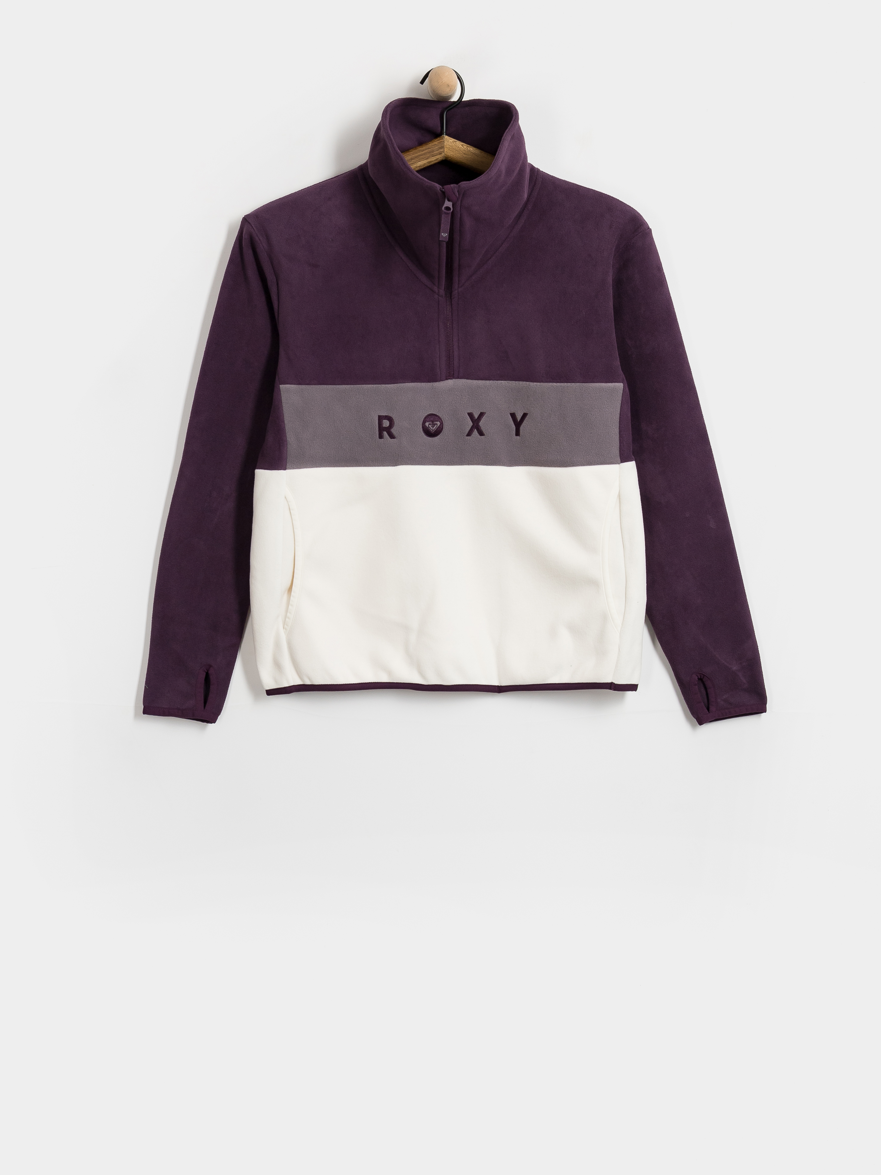 Damen Roxy Fleece Jacke Icedrift Layer (blackberry wine)