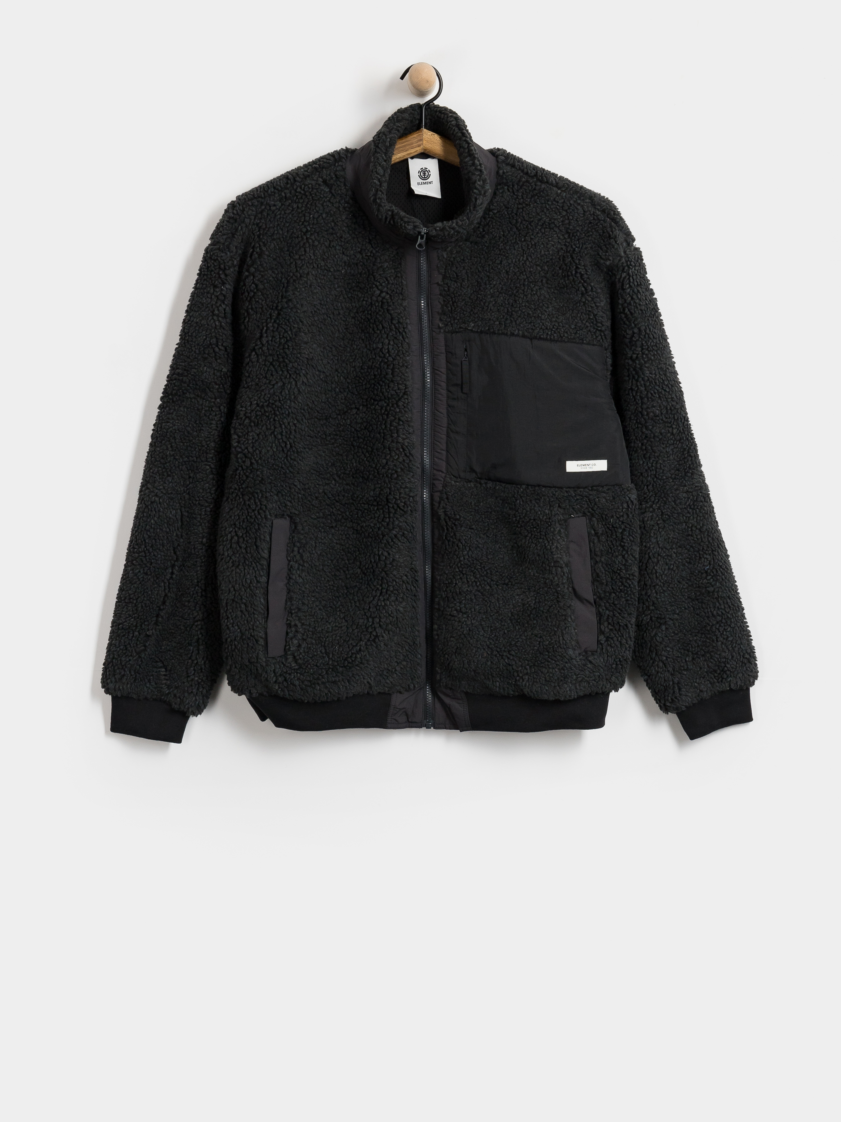 Element Jacke Oak Sherpa (off black)