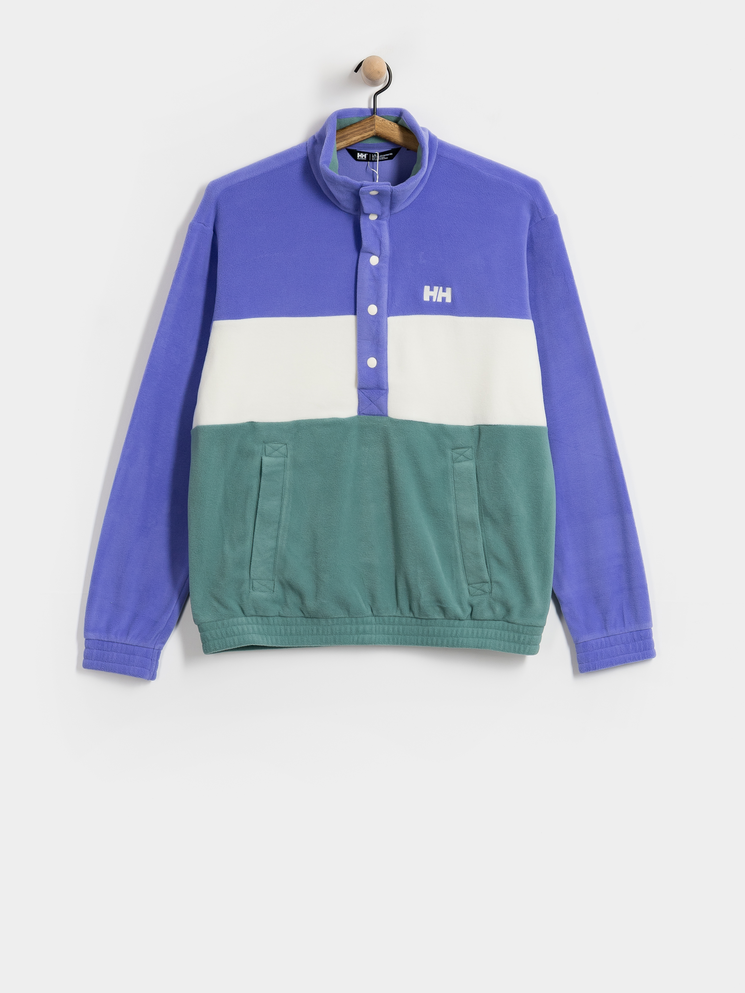 Mens Helly Hansen Fleece  Daybreaker Hugg Snap (ultra violet)