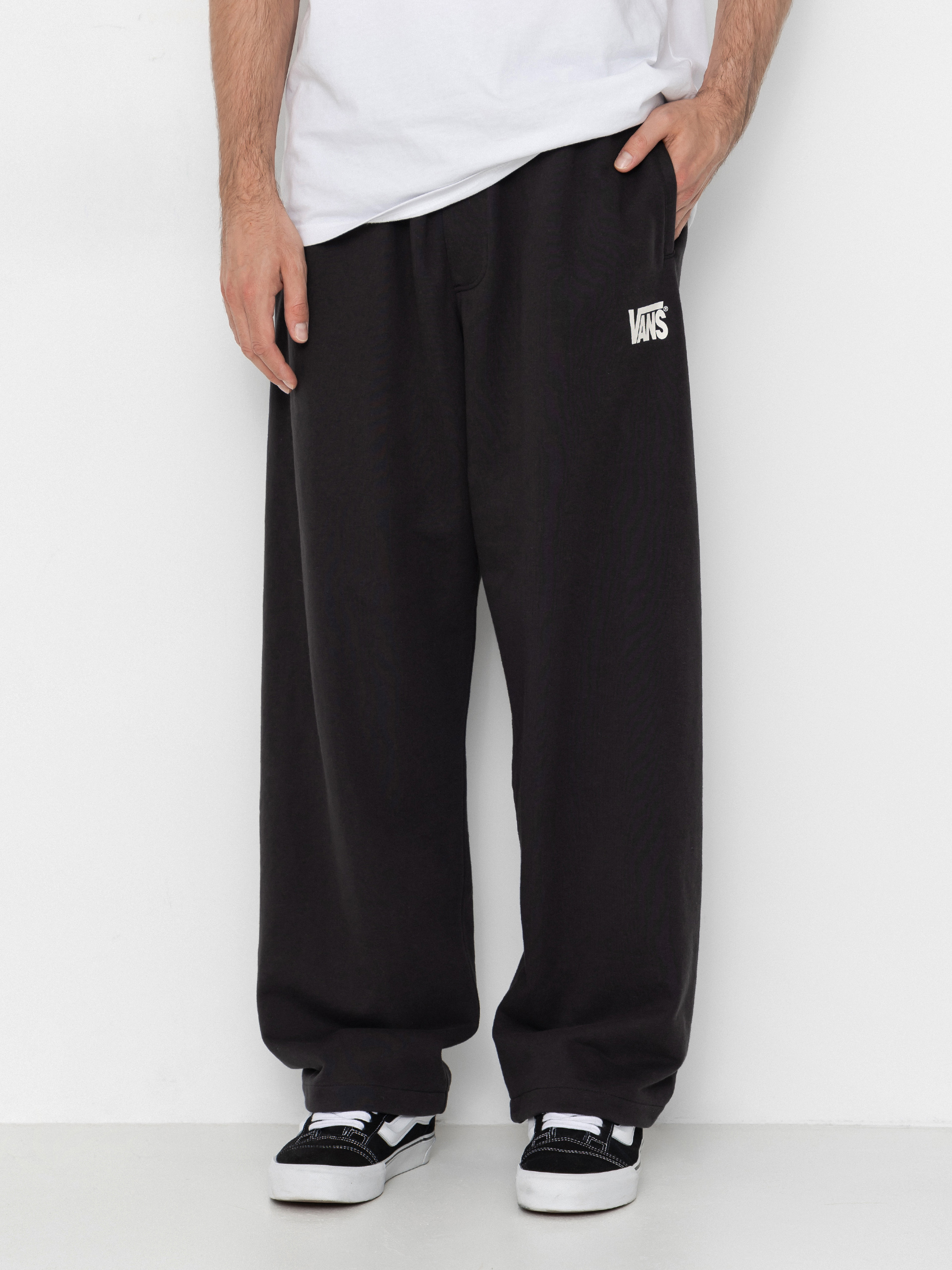 Vans Stretch Logo Straight Leg Pants (black)