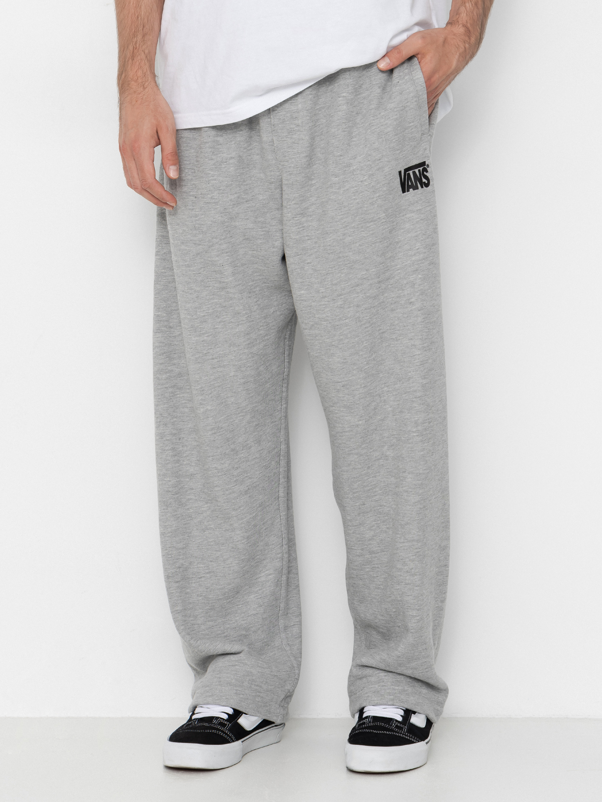 Vans Stretch Logo Straight Leg Pants (cement heather)