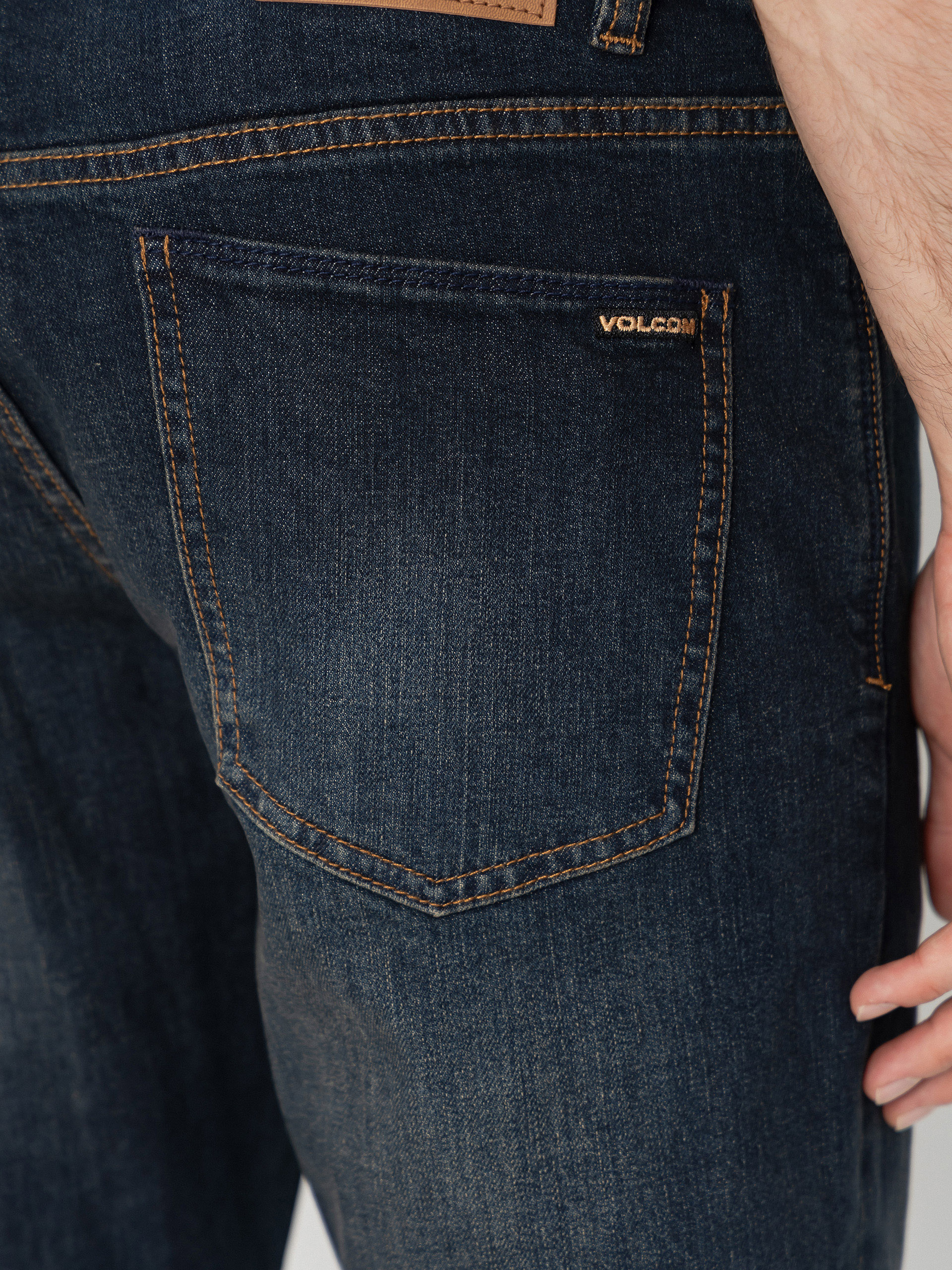 Volcom Vorta Denim Pants (new vintage blue)