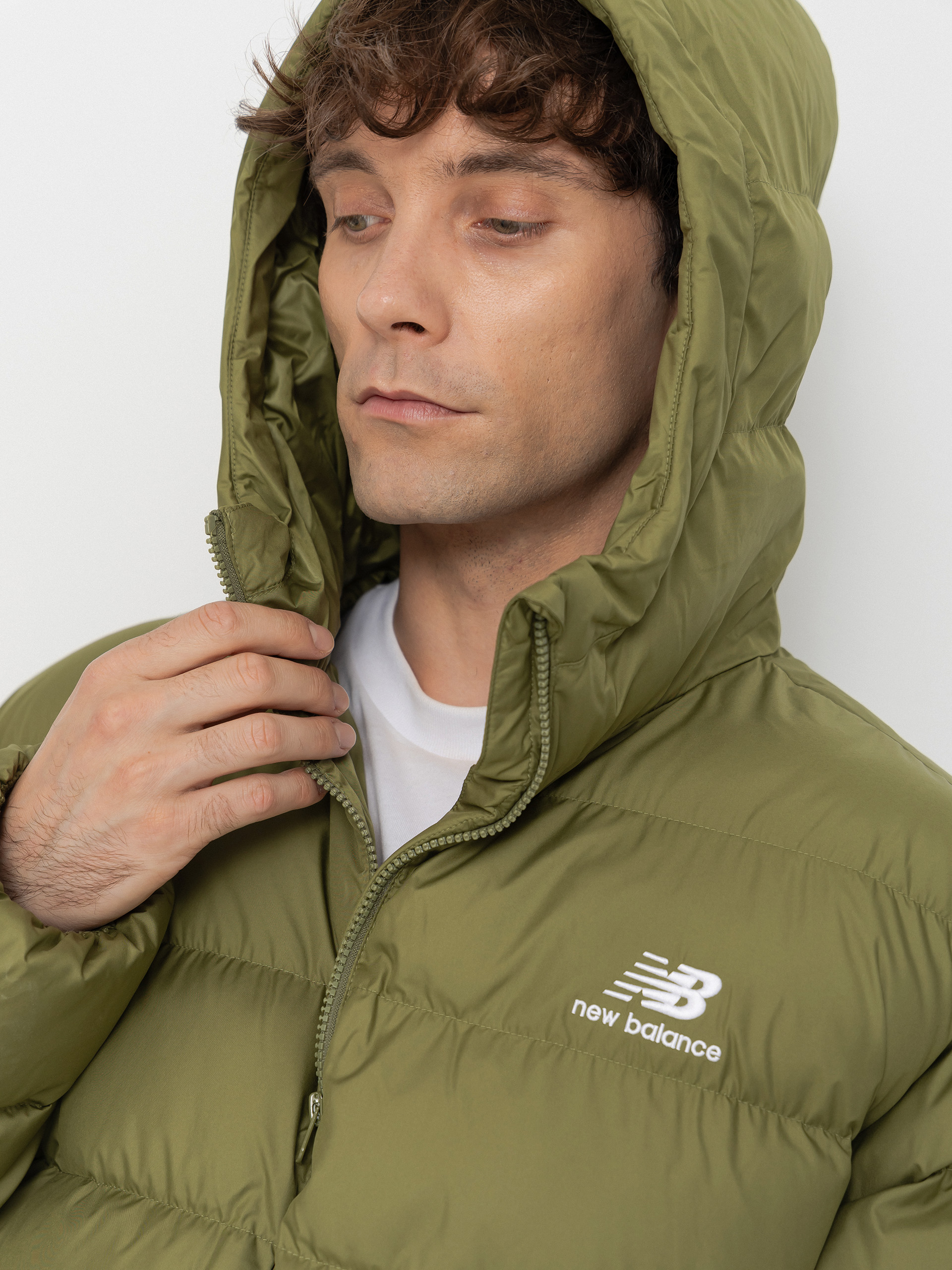 New Balance Boston Jacke (sport green)