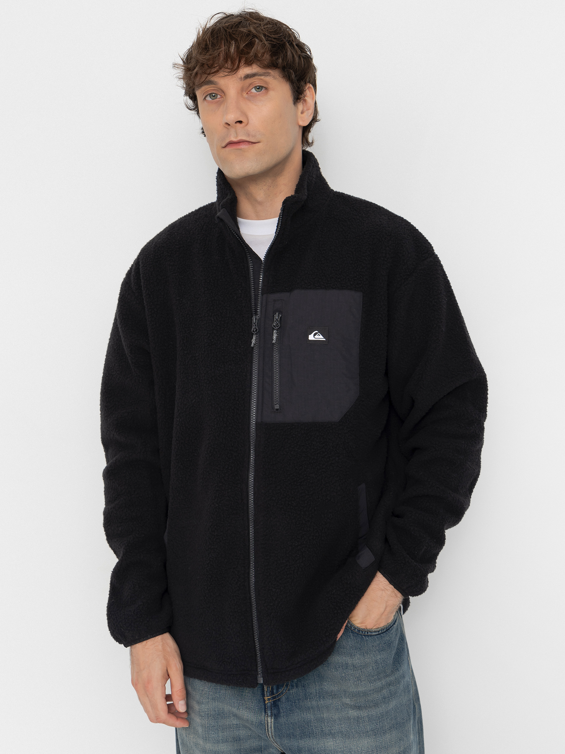Quiksilver Fleece  Clean Coast Fz (black)