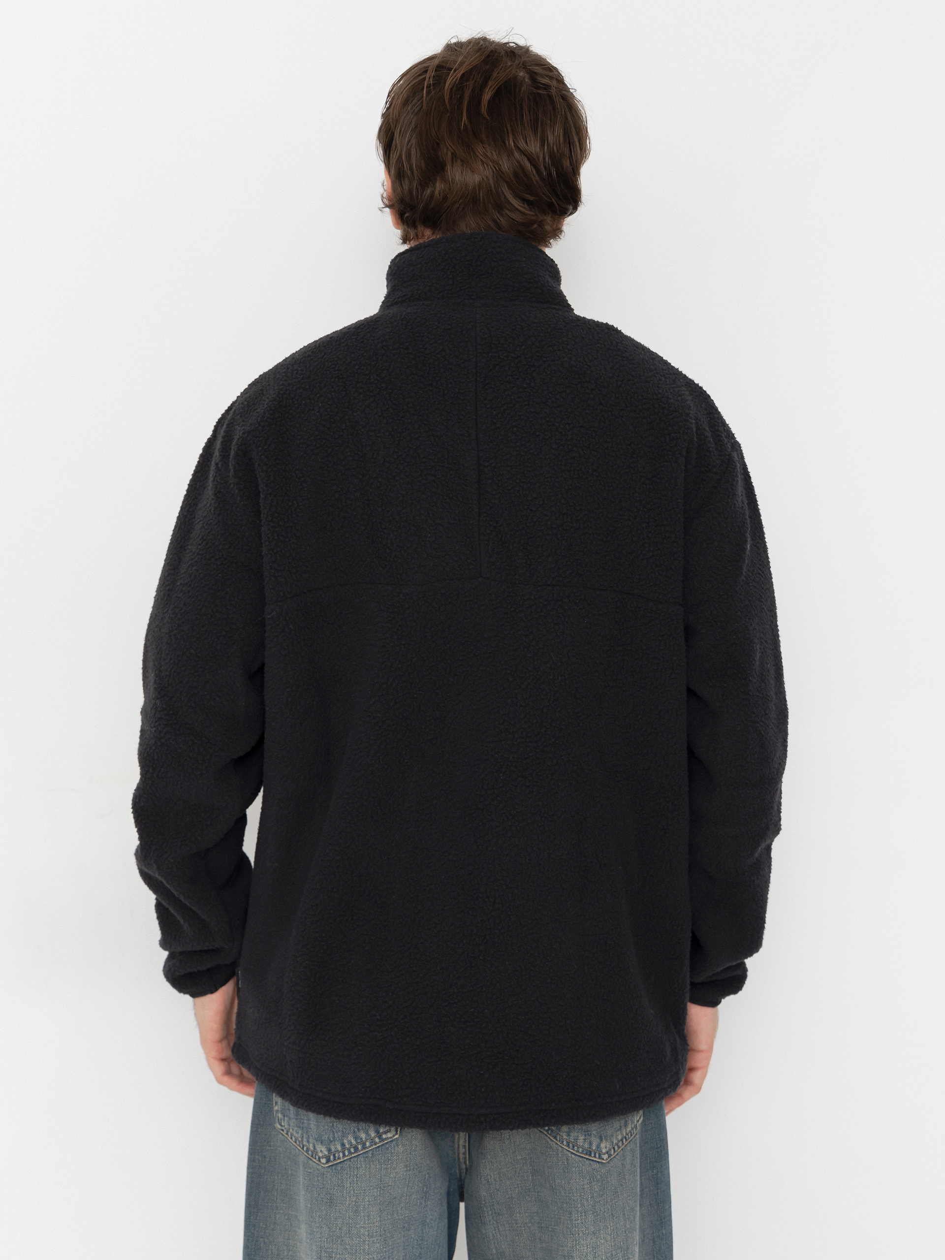 Mens Quiksilver Fleece  Clean Coast Fz (black)