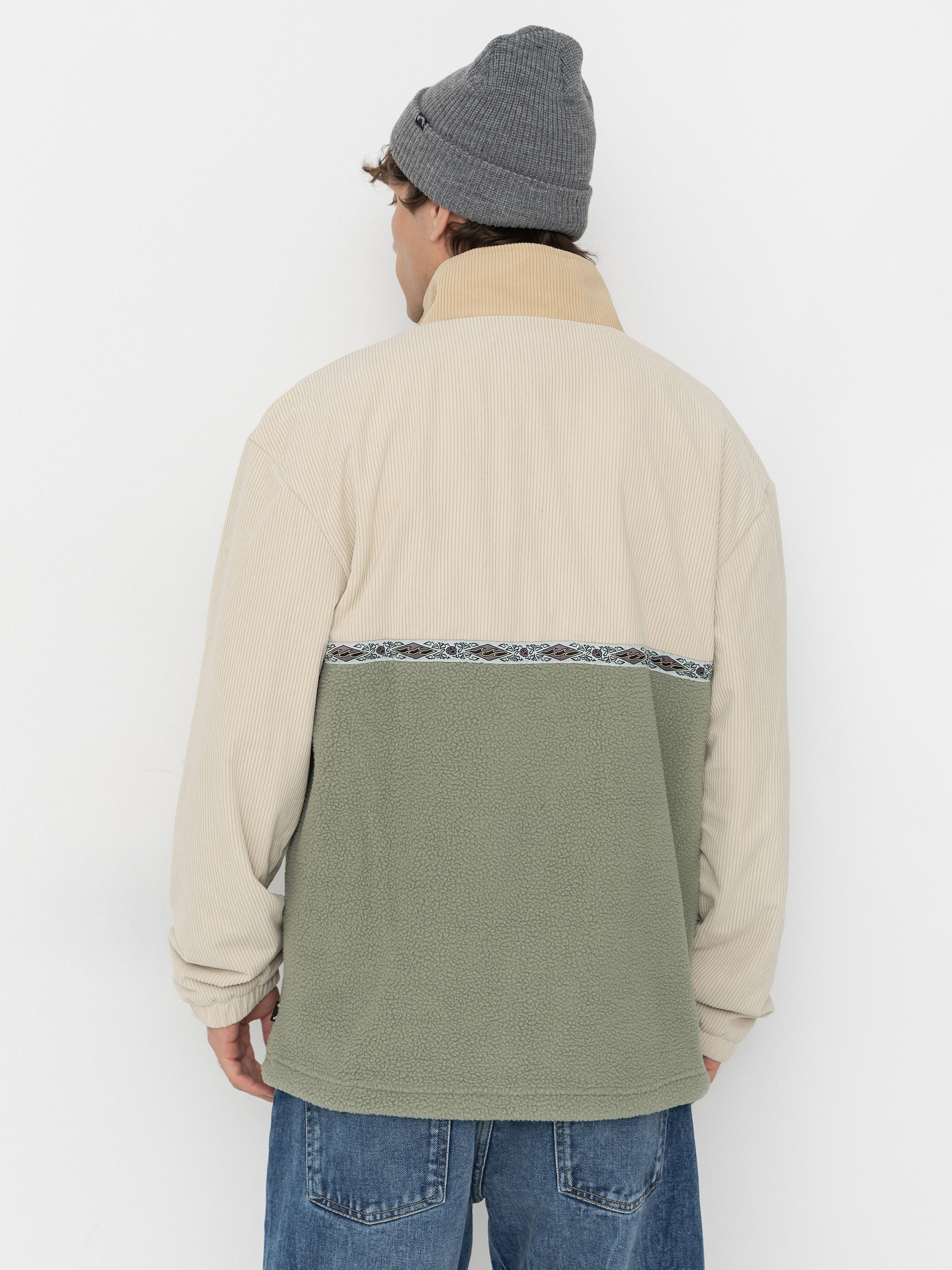 Mens Billabong Space Lobster Fleece  (khaki)